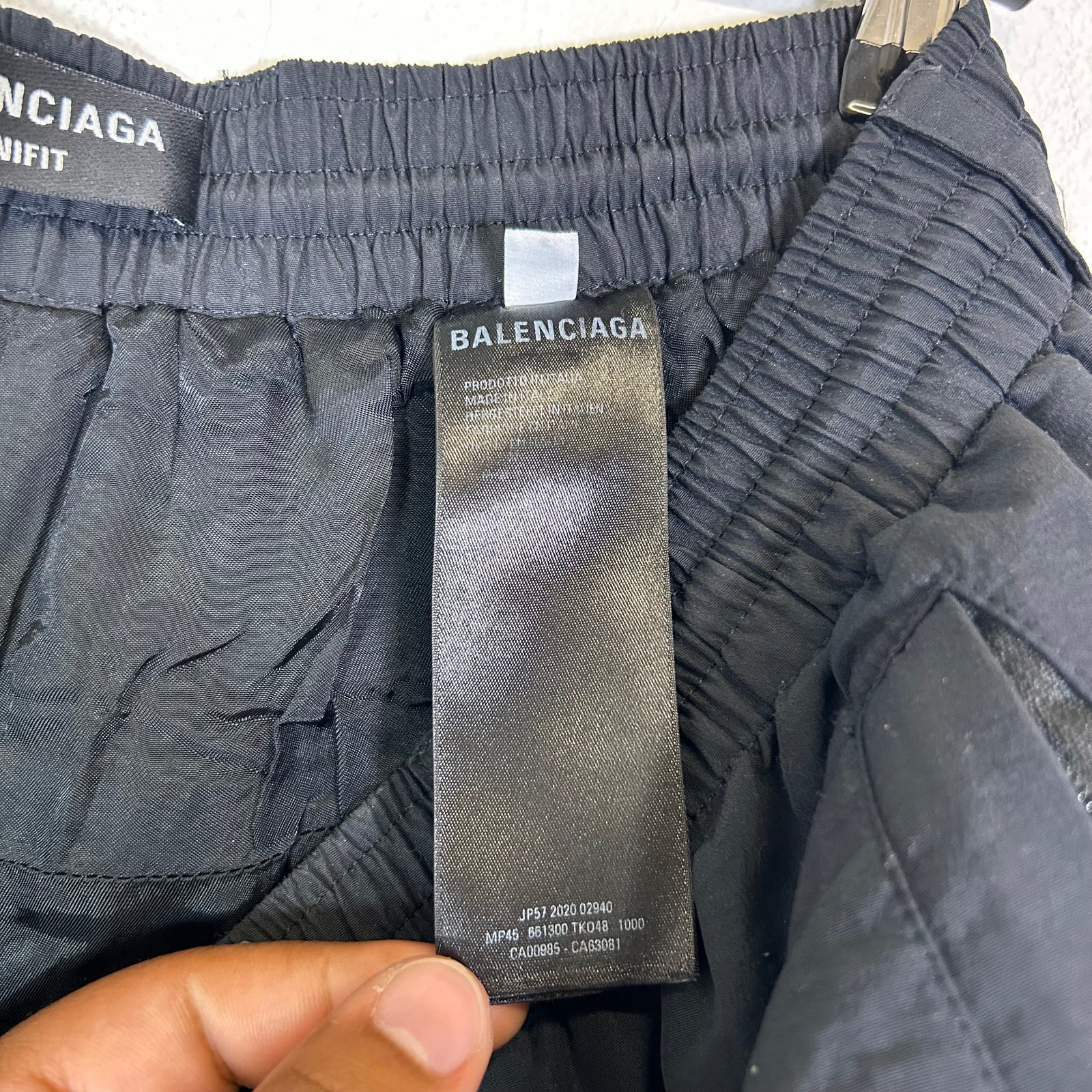 Balenciaga Sporty B Baggy Track Pants