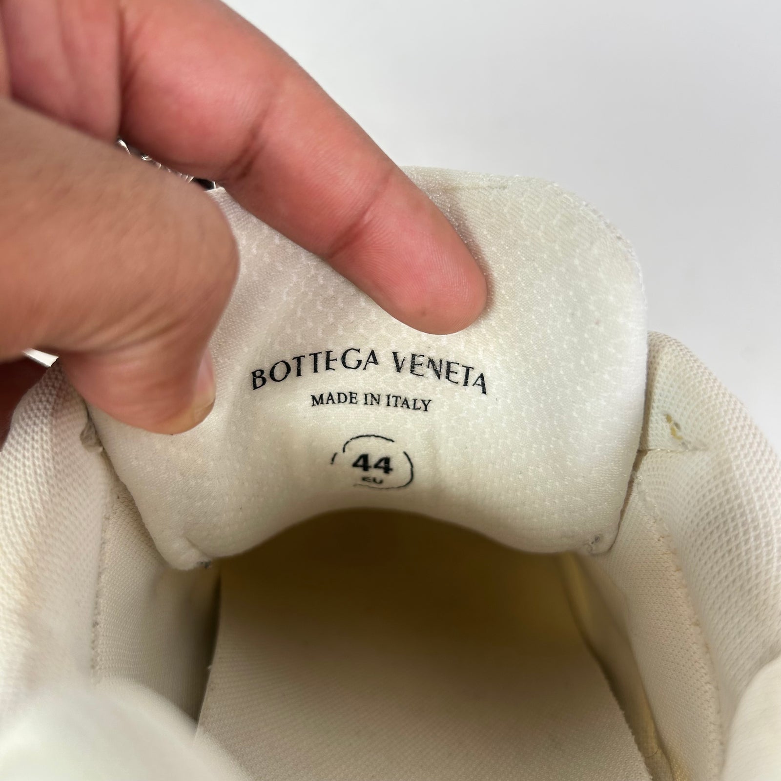 Bottega Veneta White Orbit Sneakers