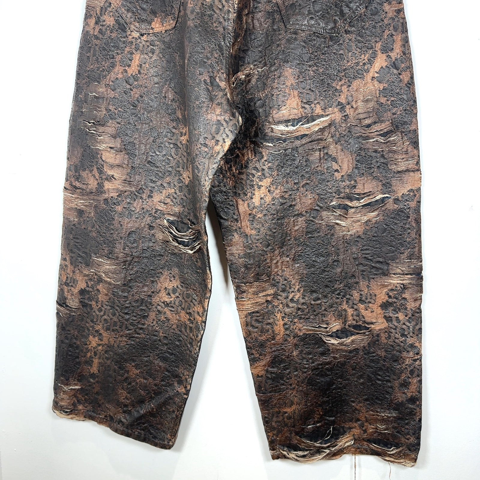 Acne Studios Distressed Monogram Jeans