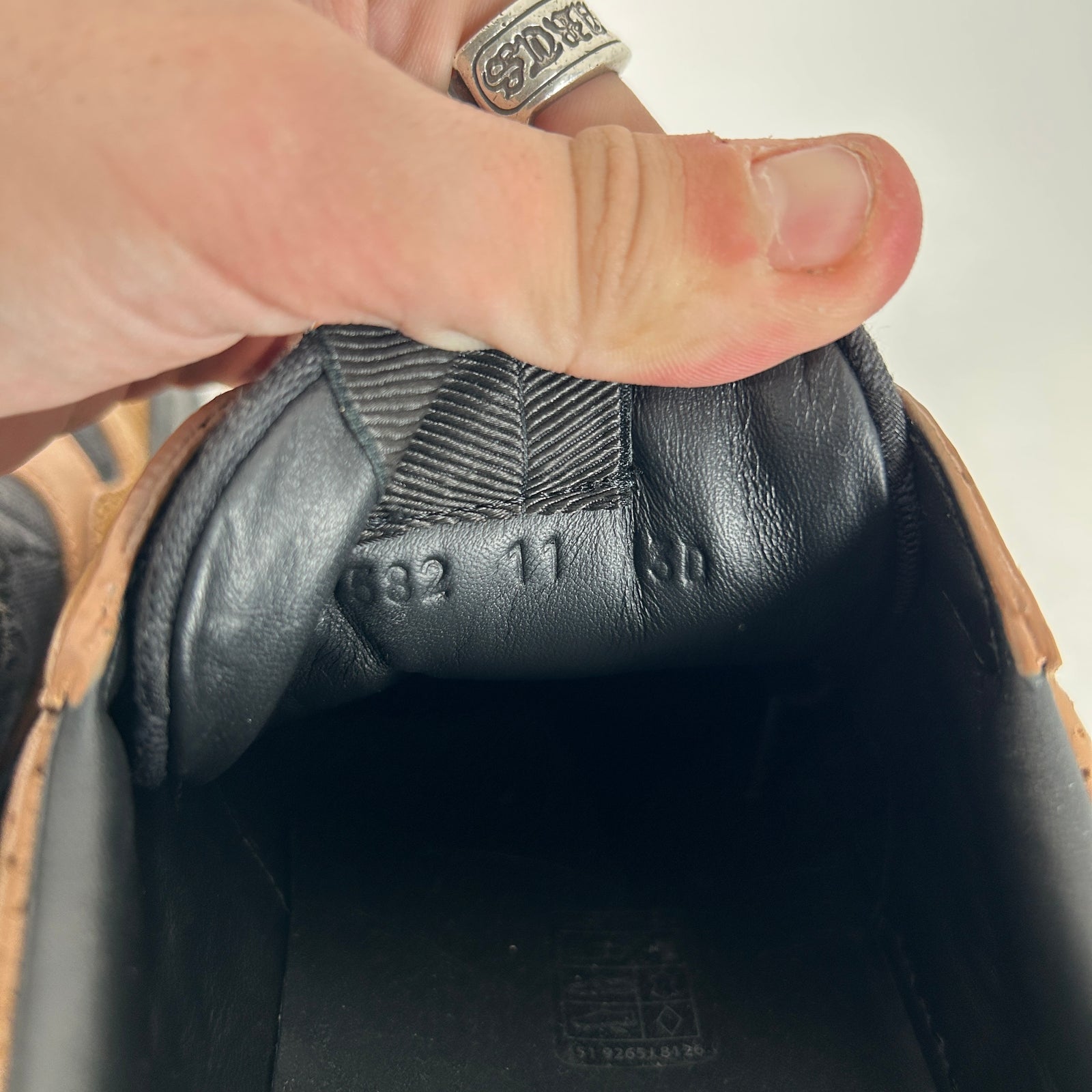 Gucci GG Embossed Camel Low Top Size 11