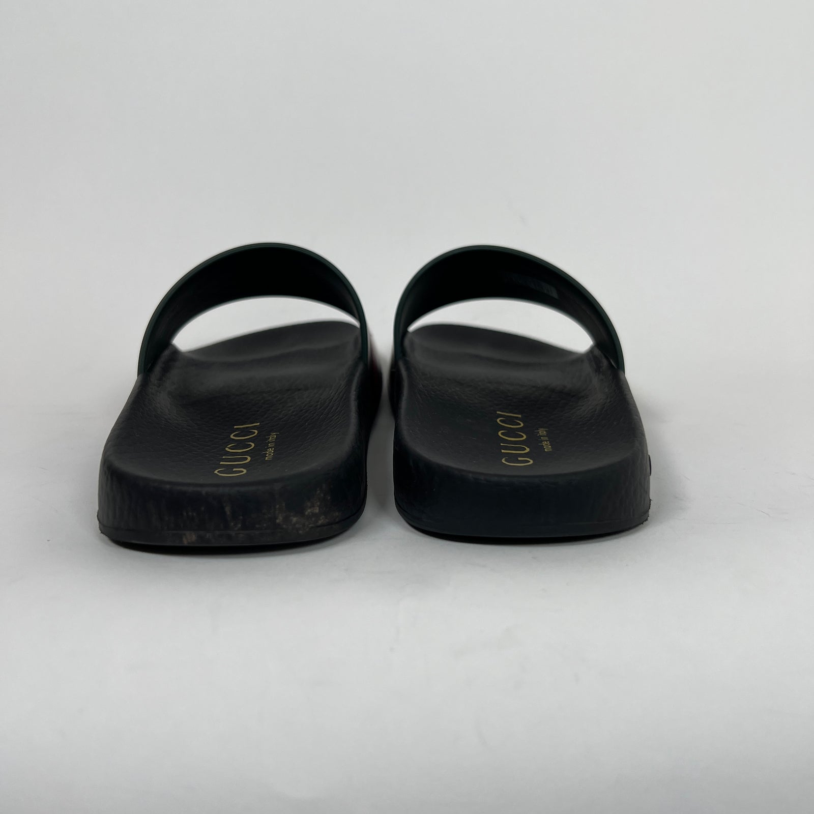 Gucci x Palace Black Slides Size 39