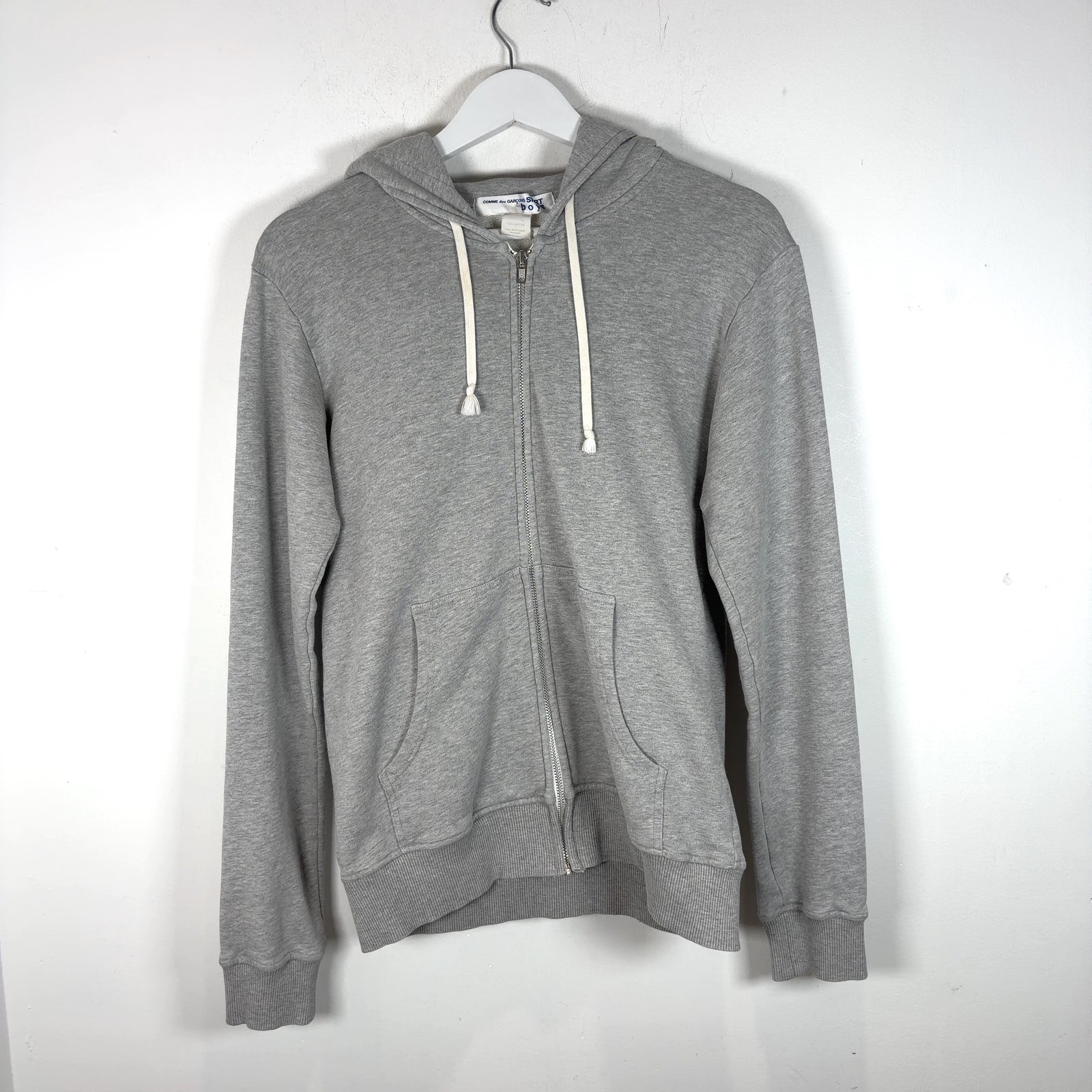 Comme Des Garcons Bunny Ear Zip Up Hoodie