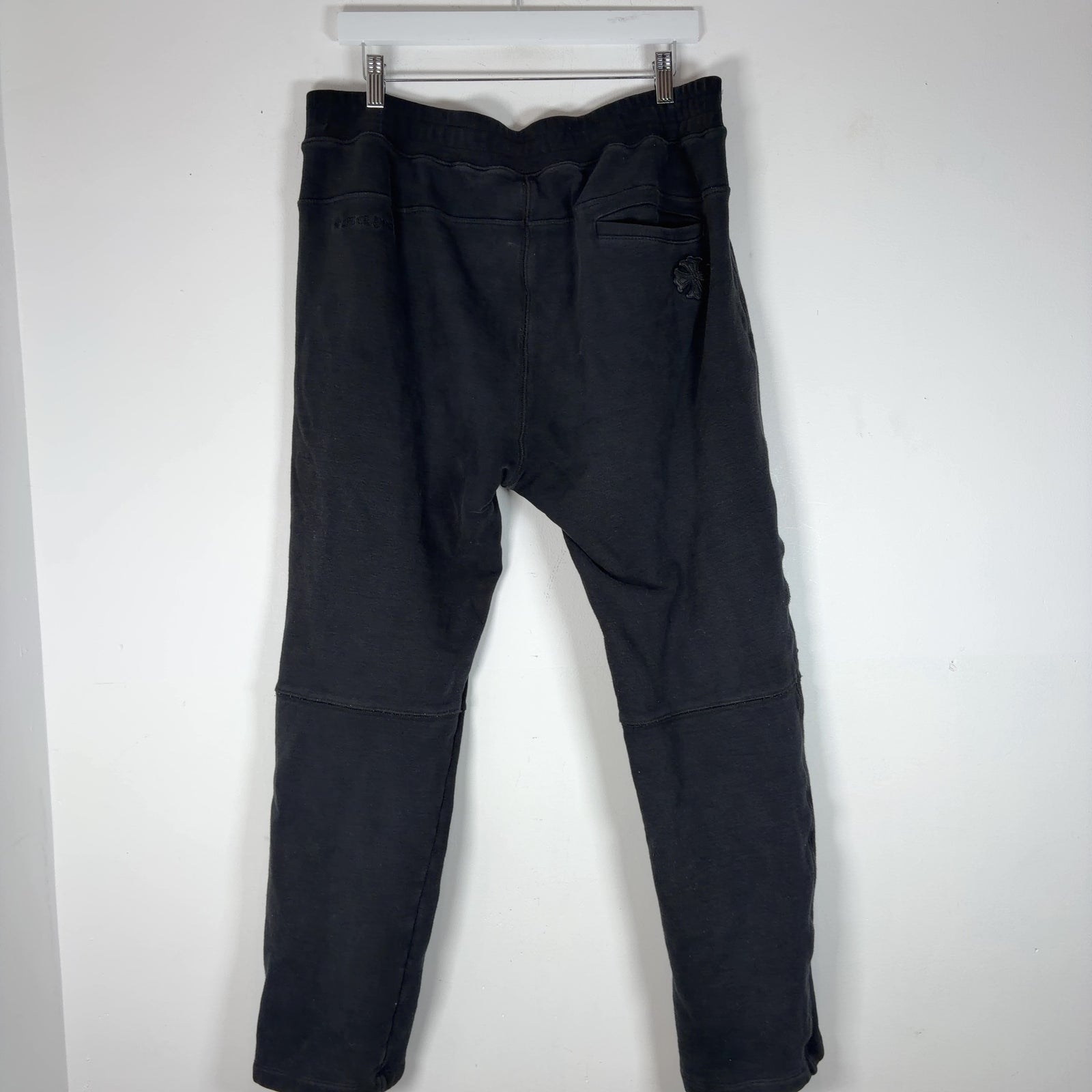 Chrome Hearts Y-Not Dagger Zip Plus Patch Sweatpants