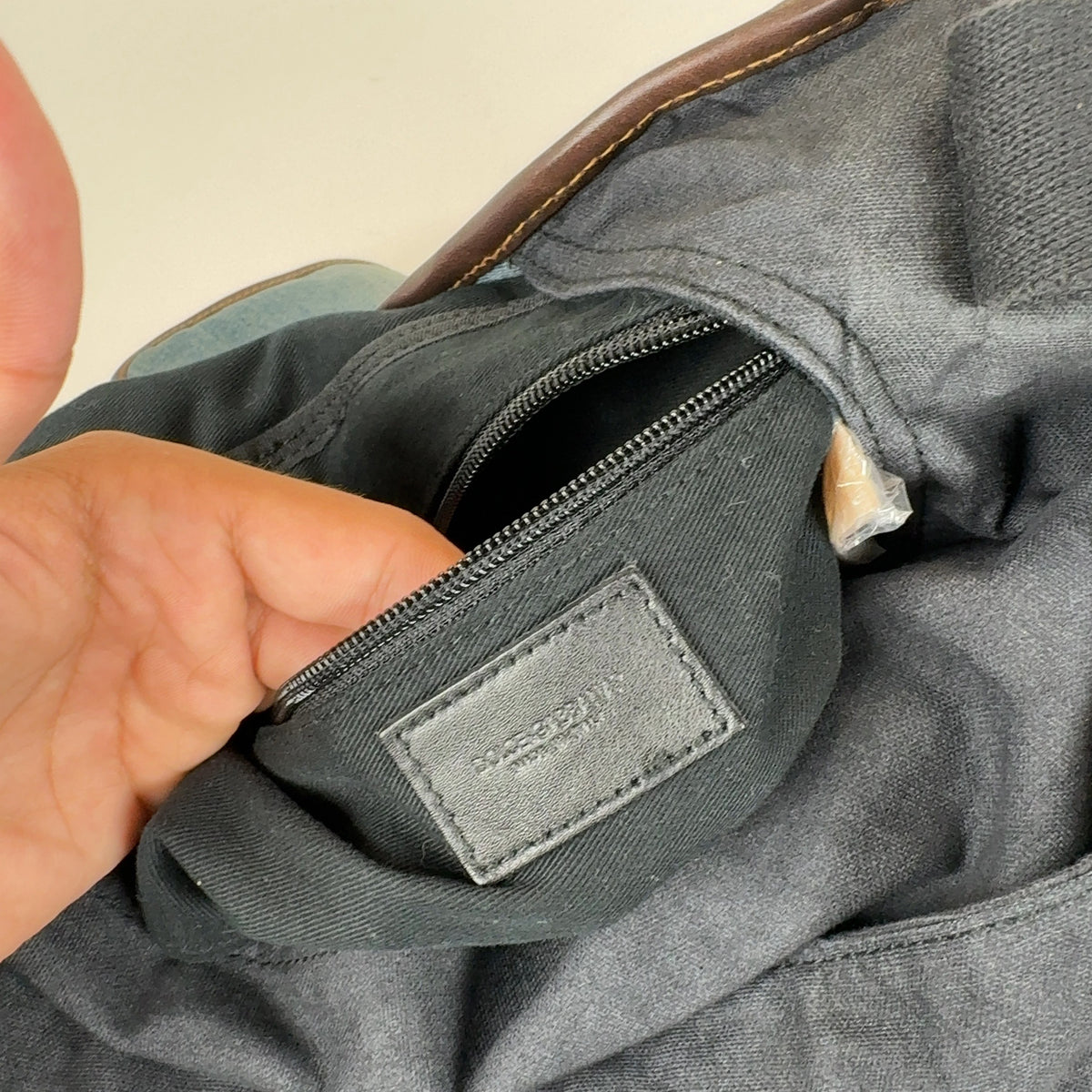 Dolce & Gabbana Denim Jeans Messenger Bag
