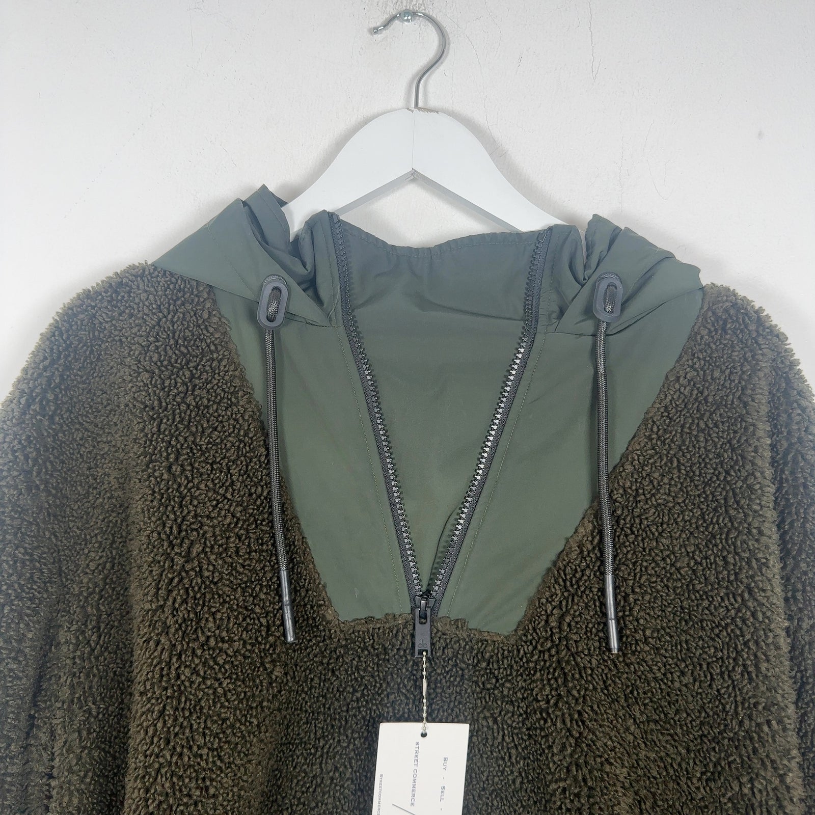 Moose Knuckle Army Green Fur Technical Jacket Size XL