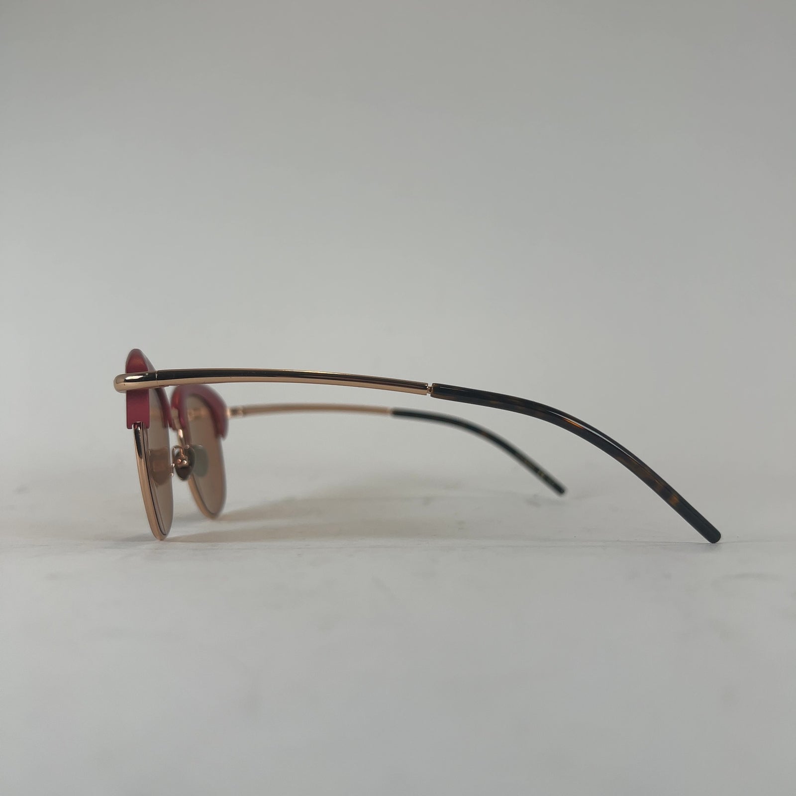Pomellato Raspberry Wire Frame Sunglasses