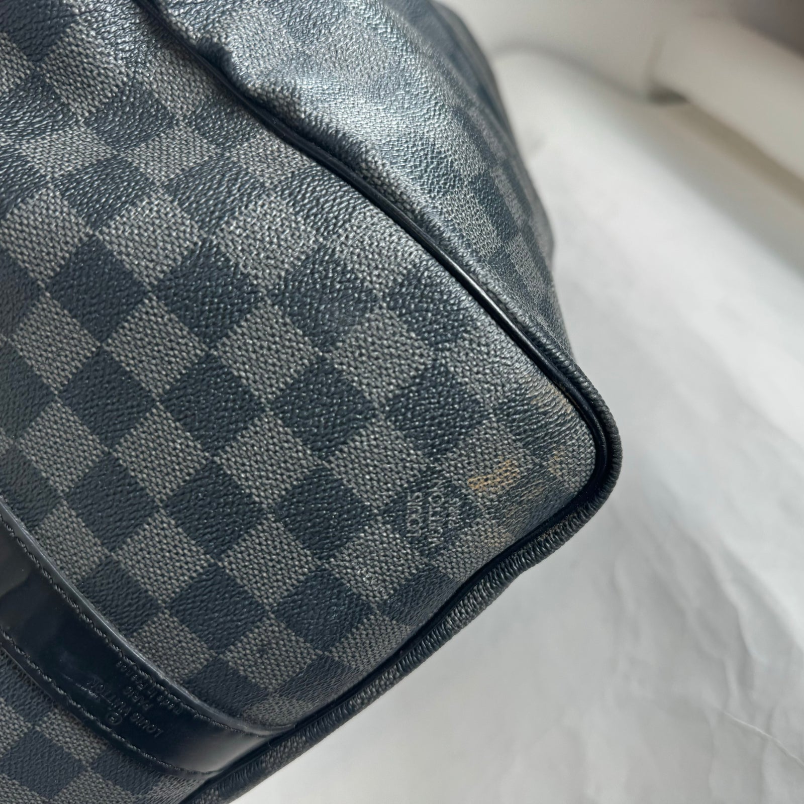 Louis Vuitton Damier Graphite Keepall 50