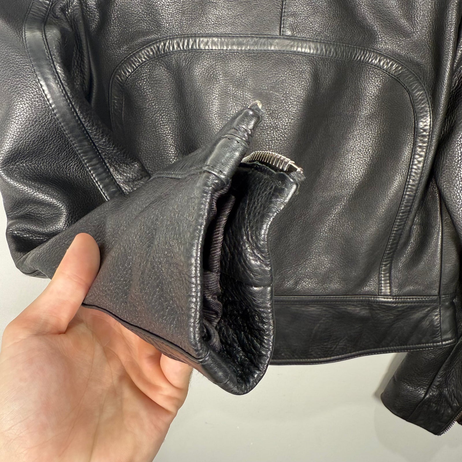 Balenciaga AW13 Cropped Biker Jacket Size S