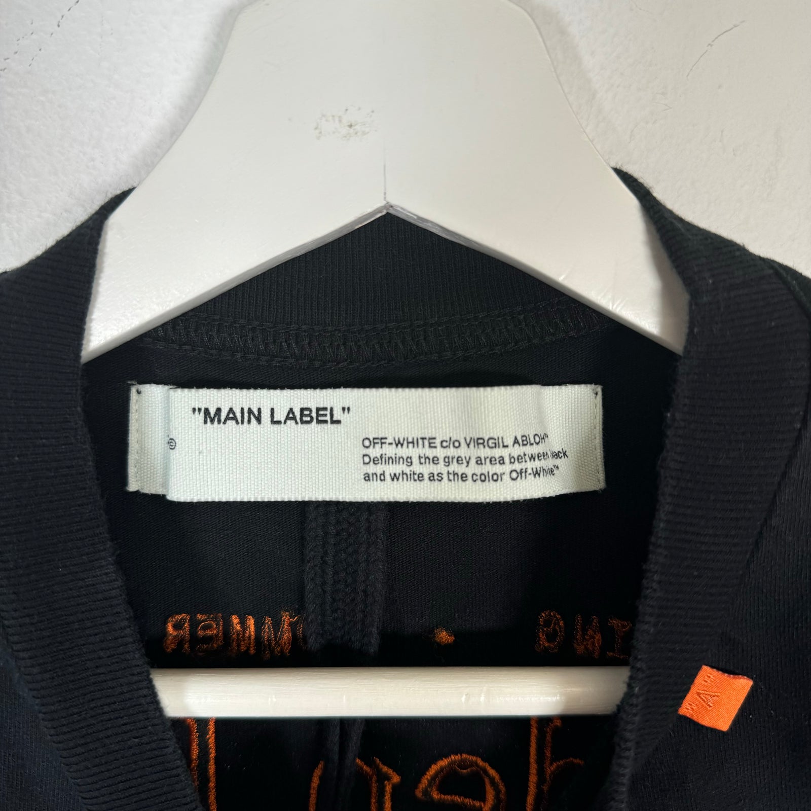 Off-White Black Cartoon 'Golden Ratio' Tee Size XS