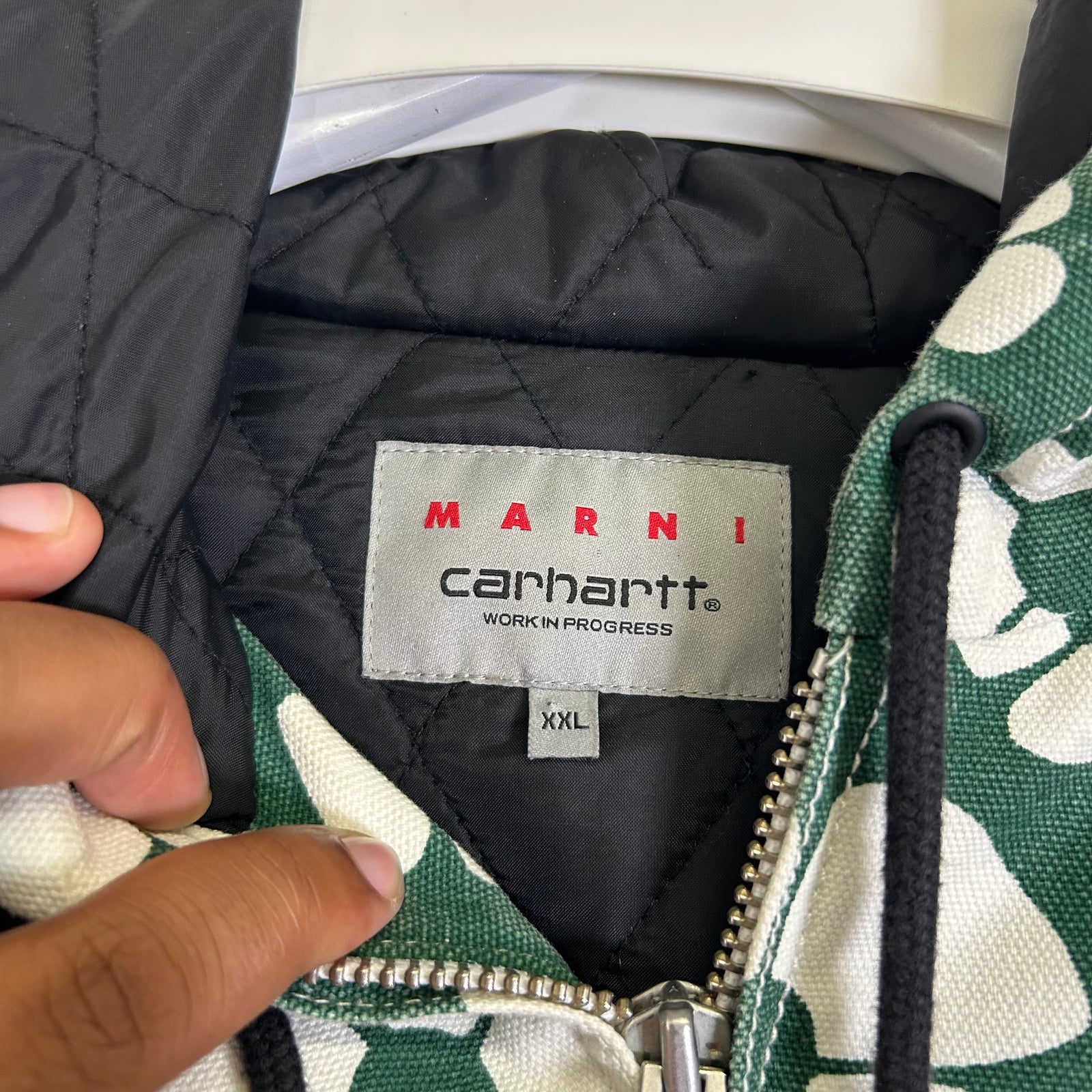 Marni x Carhartt WIP Green Floral Jacket Size XXL