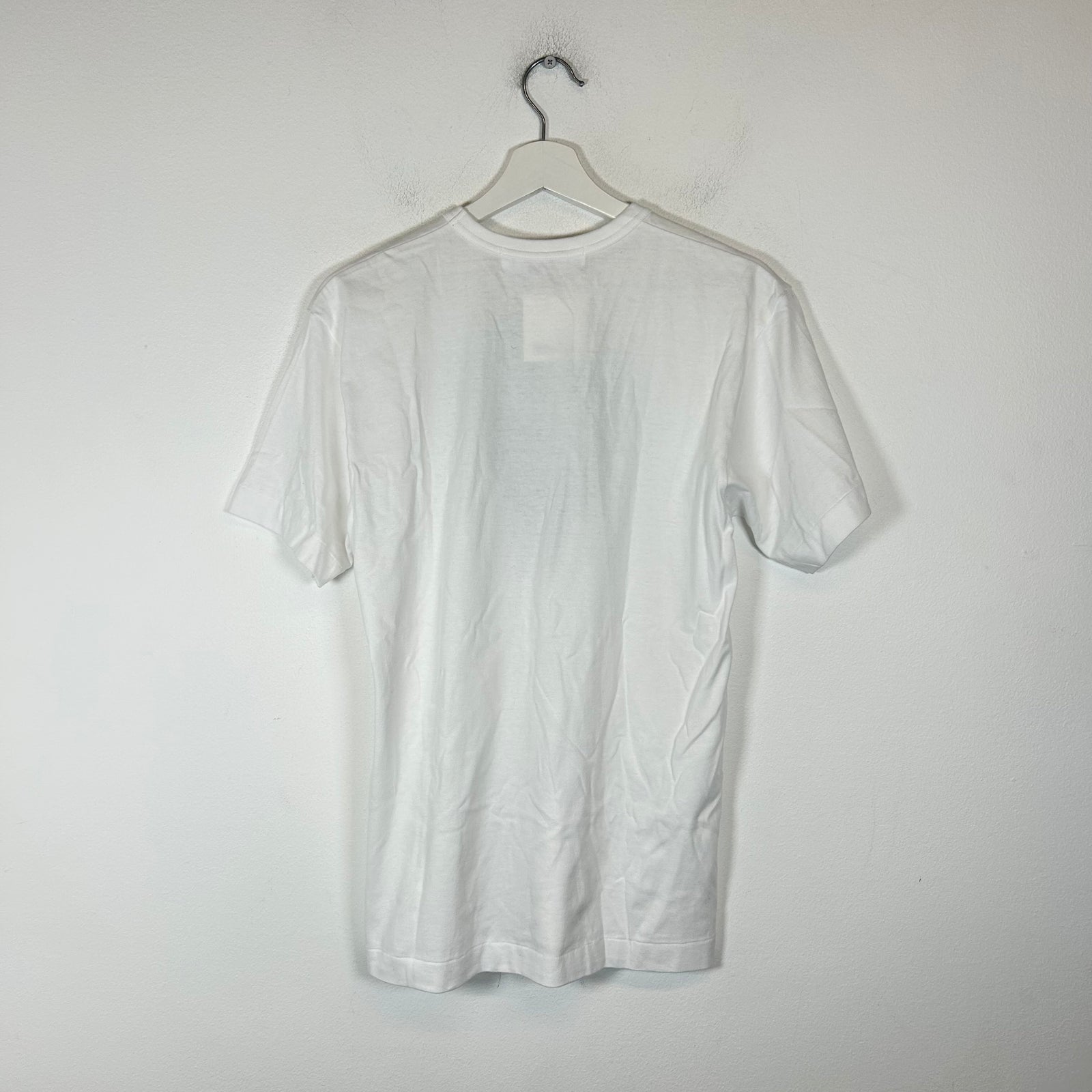 CDG Play White/Green Heart T-shirt Size M