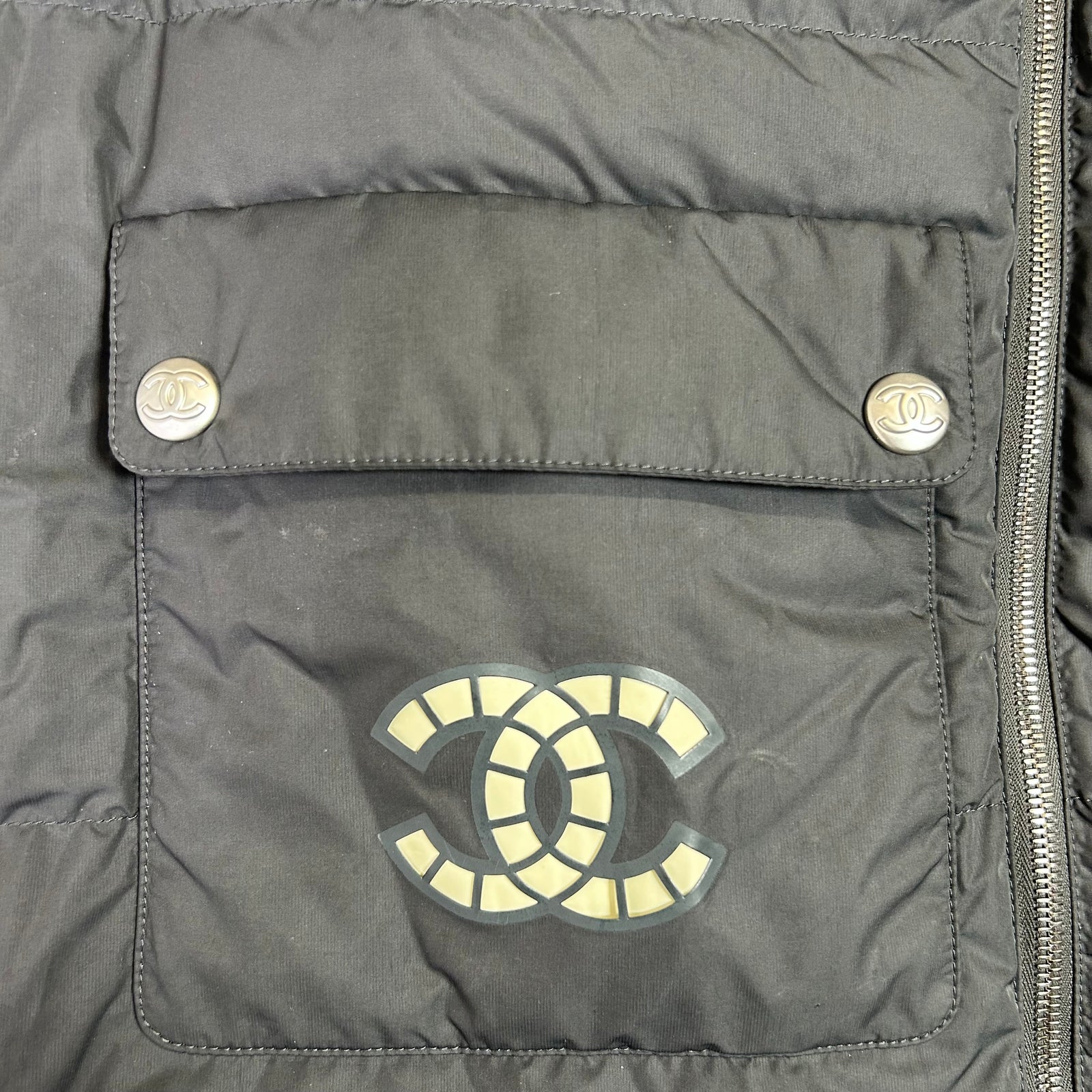 Chanel 2021 CC Coco Neige Down Puffer Jacket