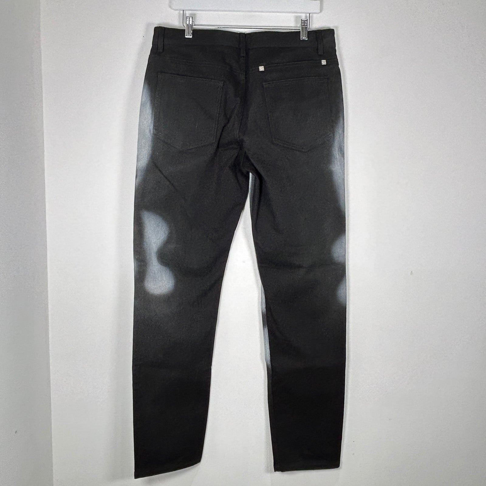 Givenchy Black Chito Grafitti Dog Jeans Size 34