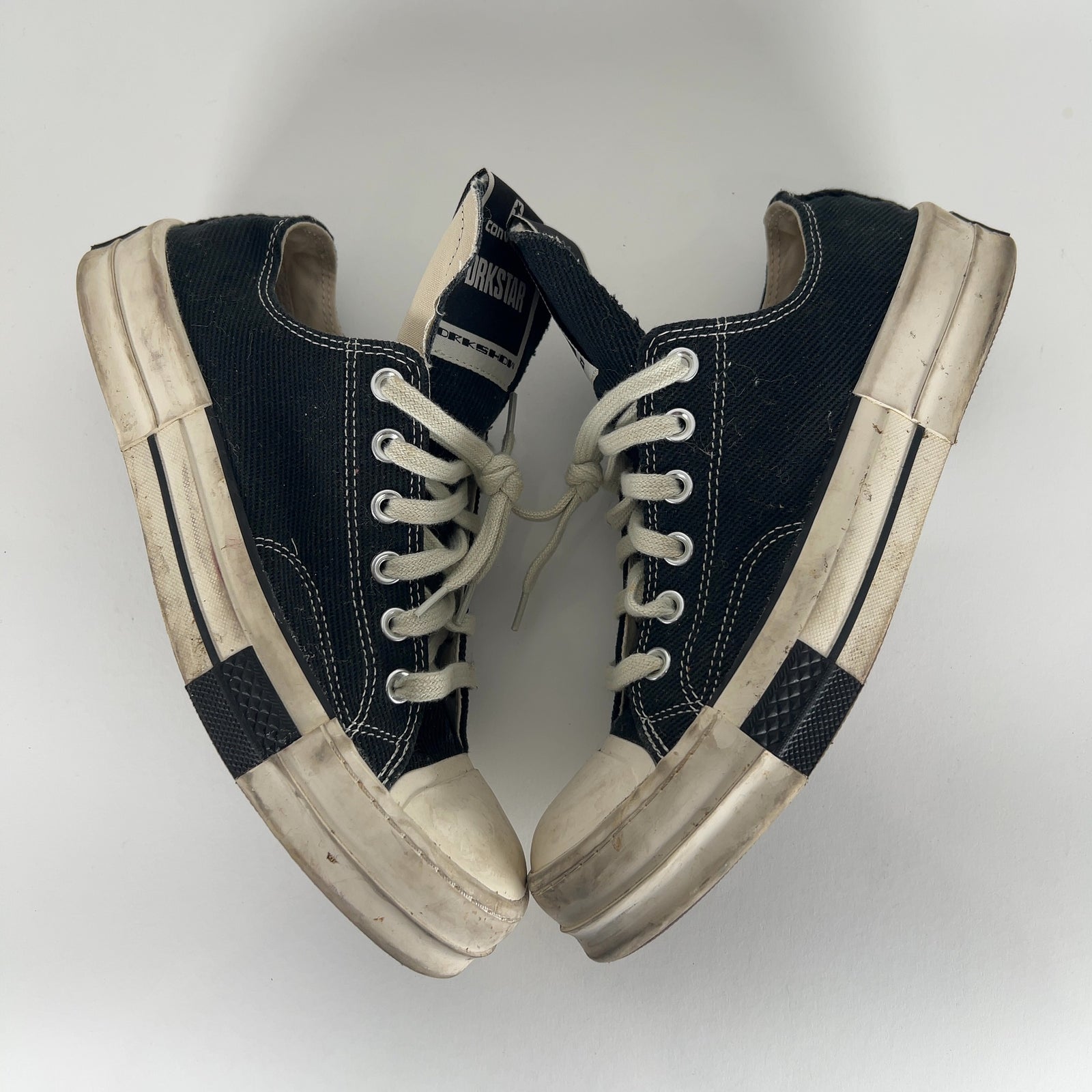 Rick Owens x Converse DRKSHDW DRKSTAR Chuck Taylor Lowtop Sneakers