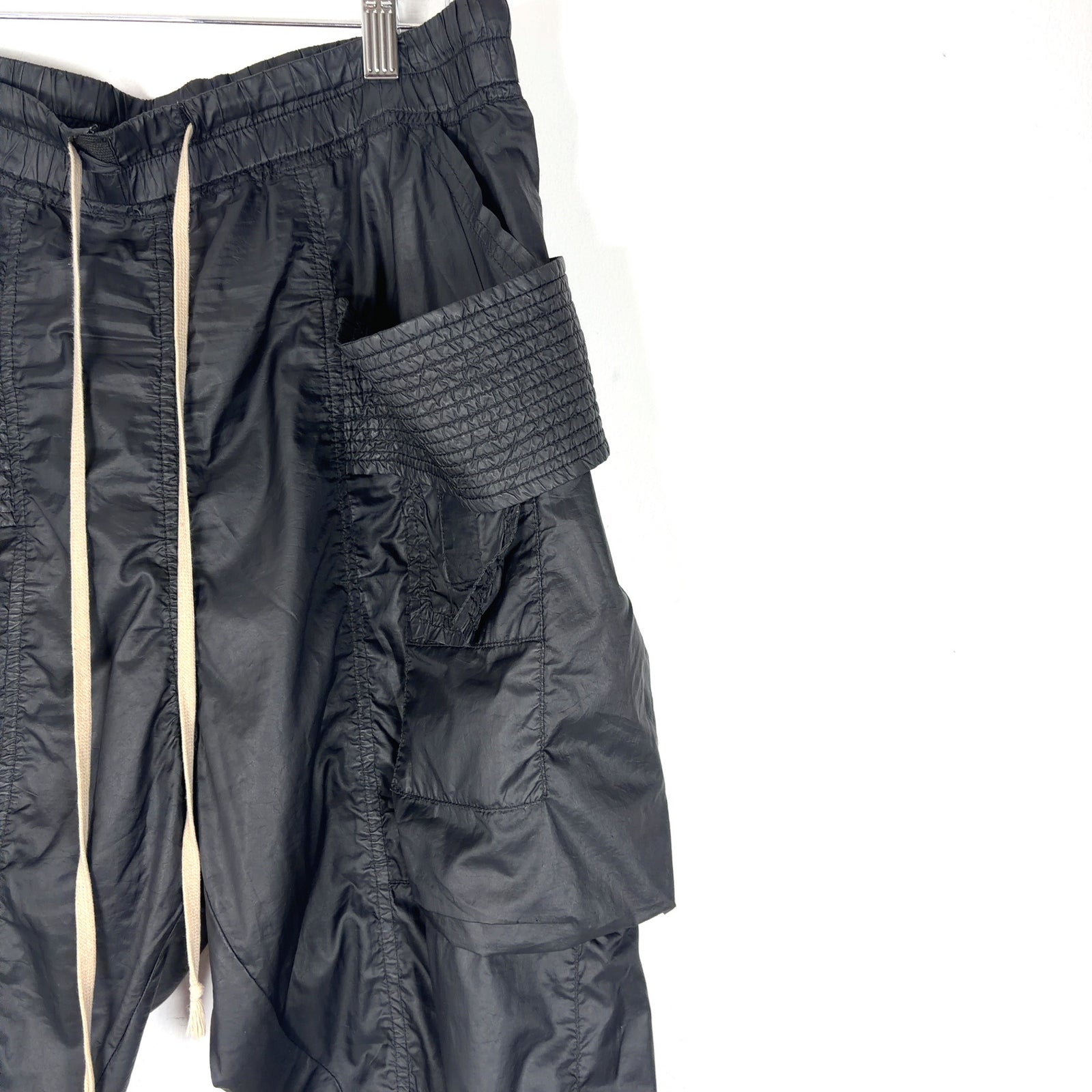 Rick Owens Drkshdw SS15 Nylon Creatch Cargo Pants