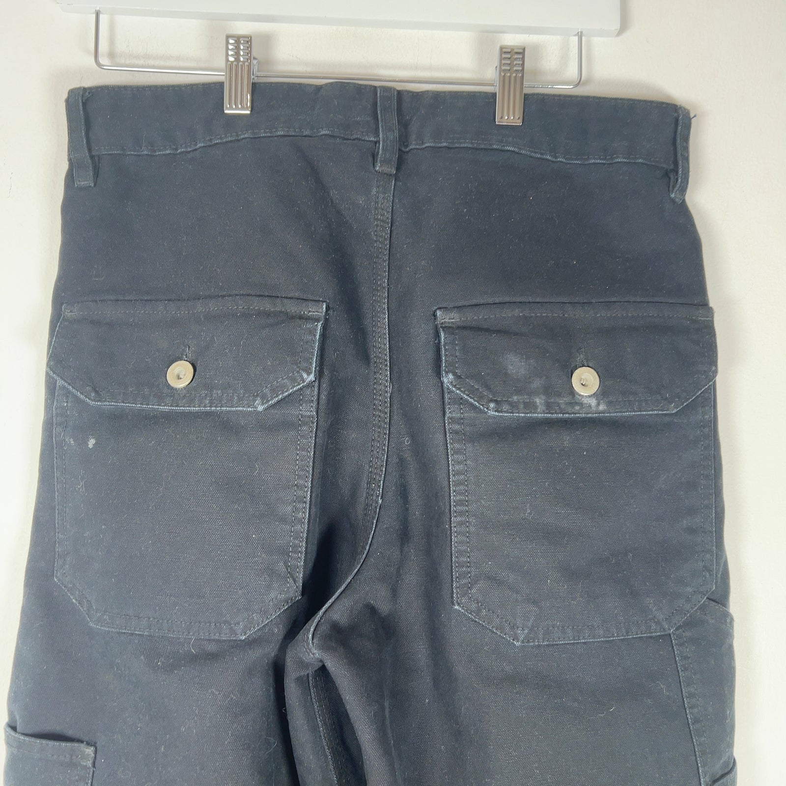 Pinup Rags Journeyman Wide Leg Carpenter Denim Pants