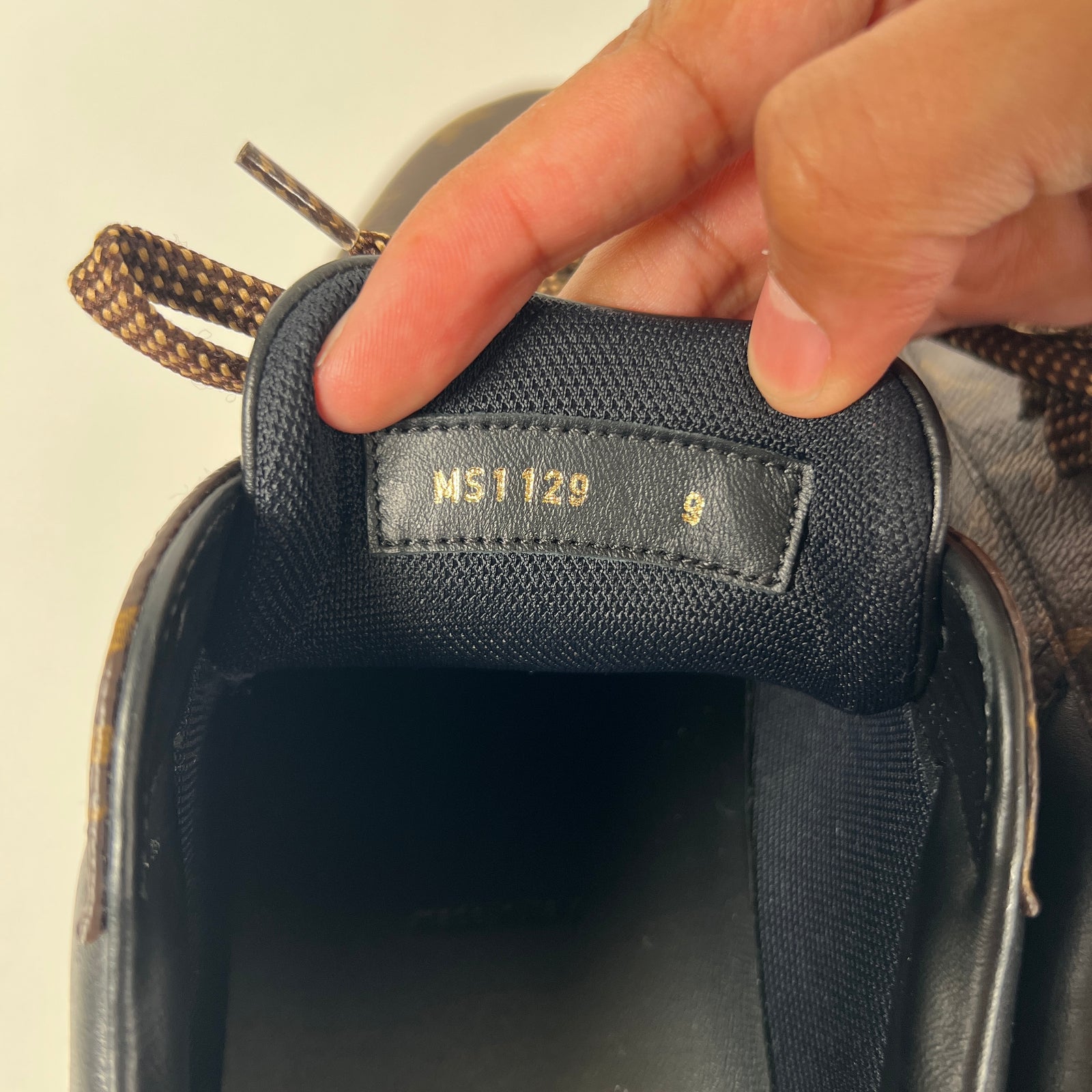 Louis Vuitton Monogram Luxembourg Sneaker Size 10.5