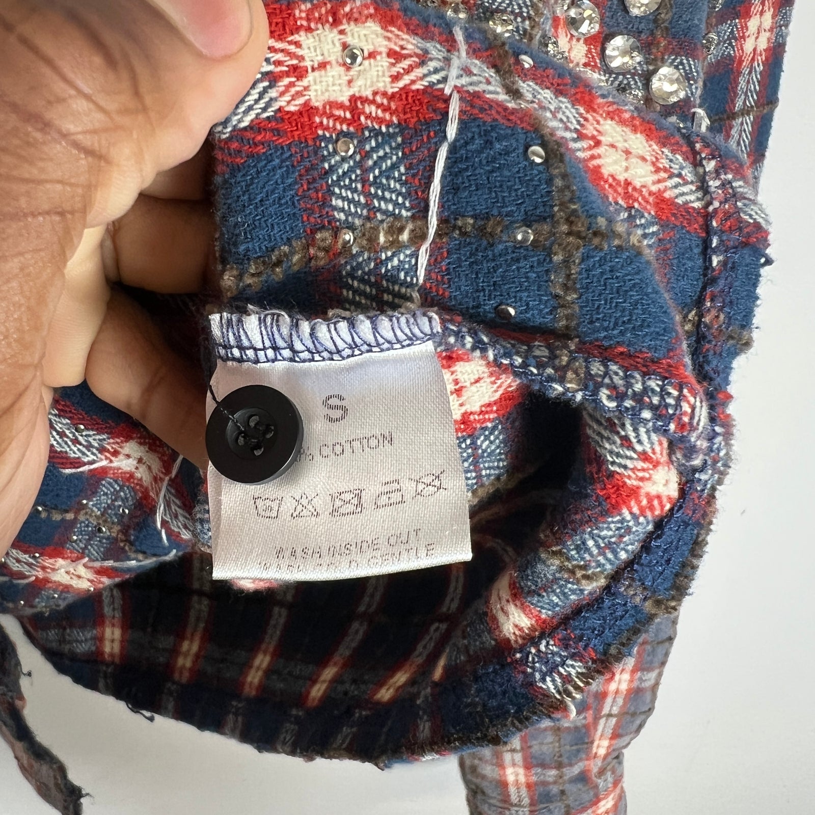 Vale American Cup Flannel Size S