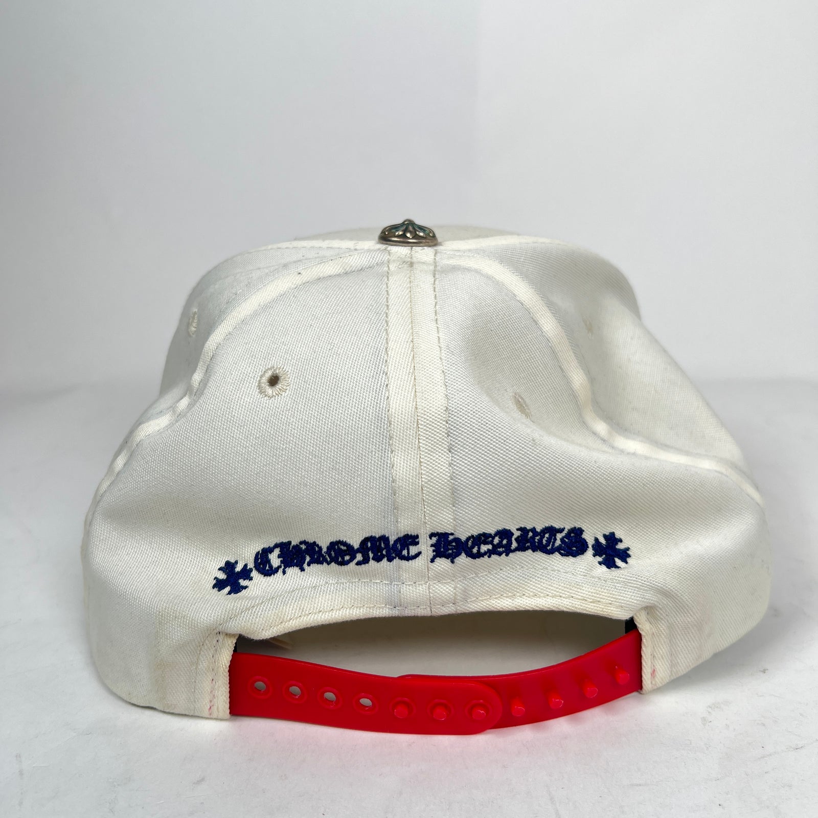 Chrome Hearts Cream/Red ‘4th Of July’ CH Baseball Cap