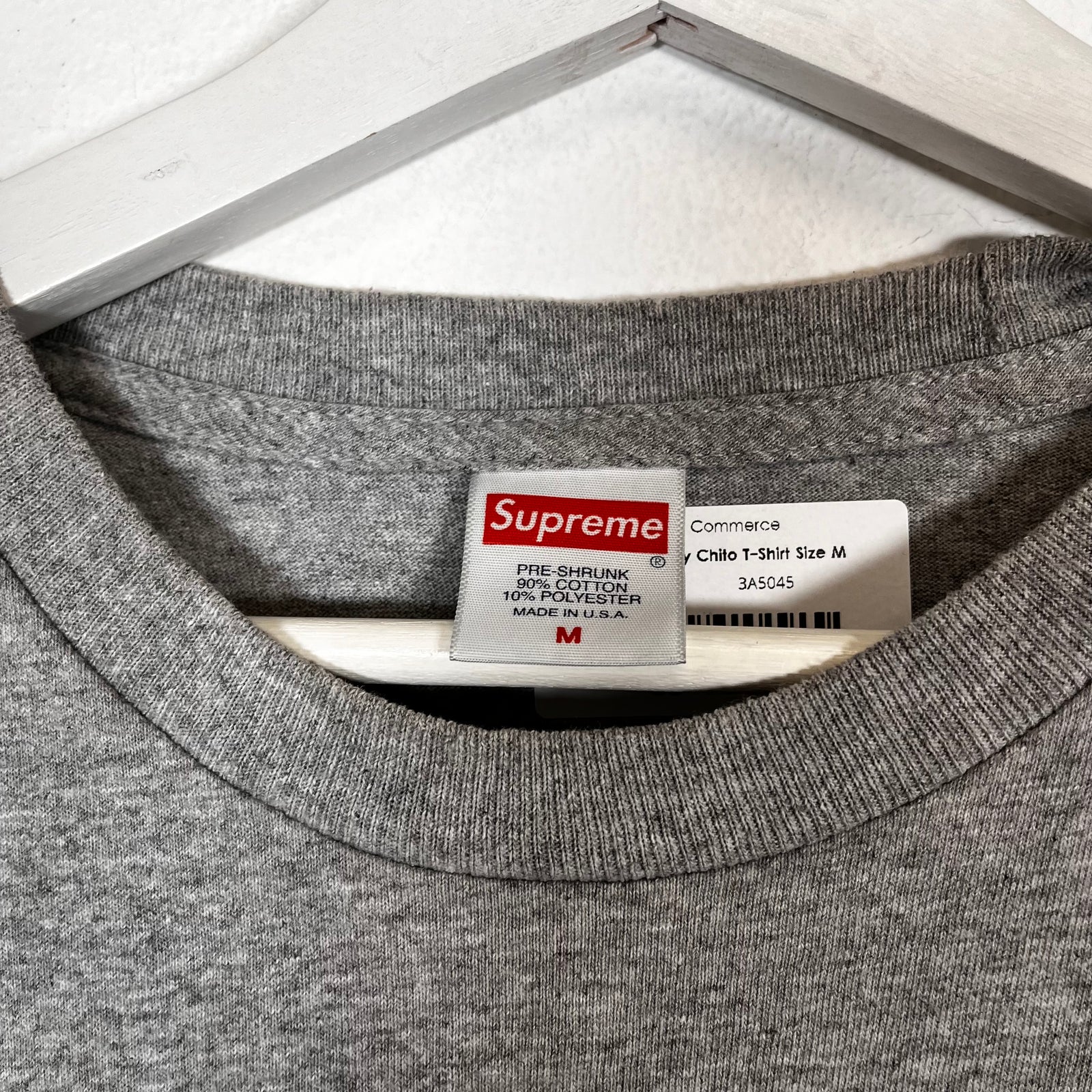 Supreme Grey Chito T-Shirt Size M