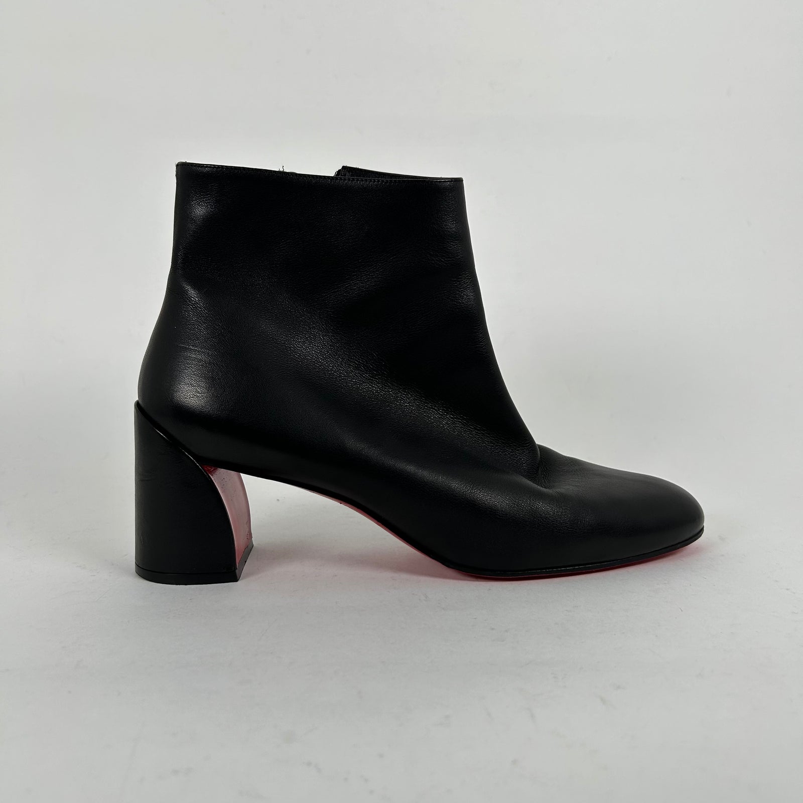 Christian Louboutin Black Leather Turela Boot Size 9