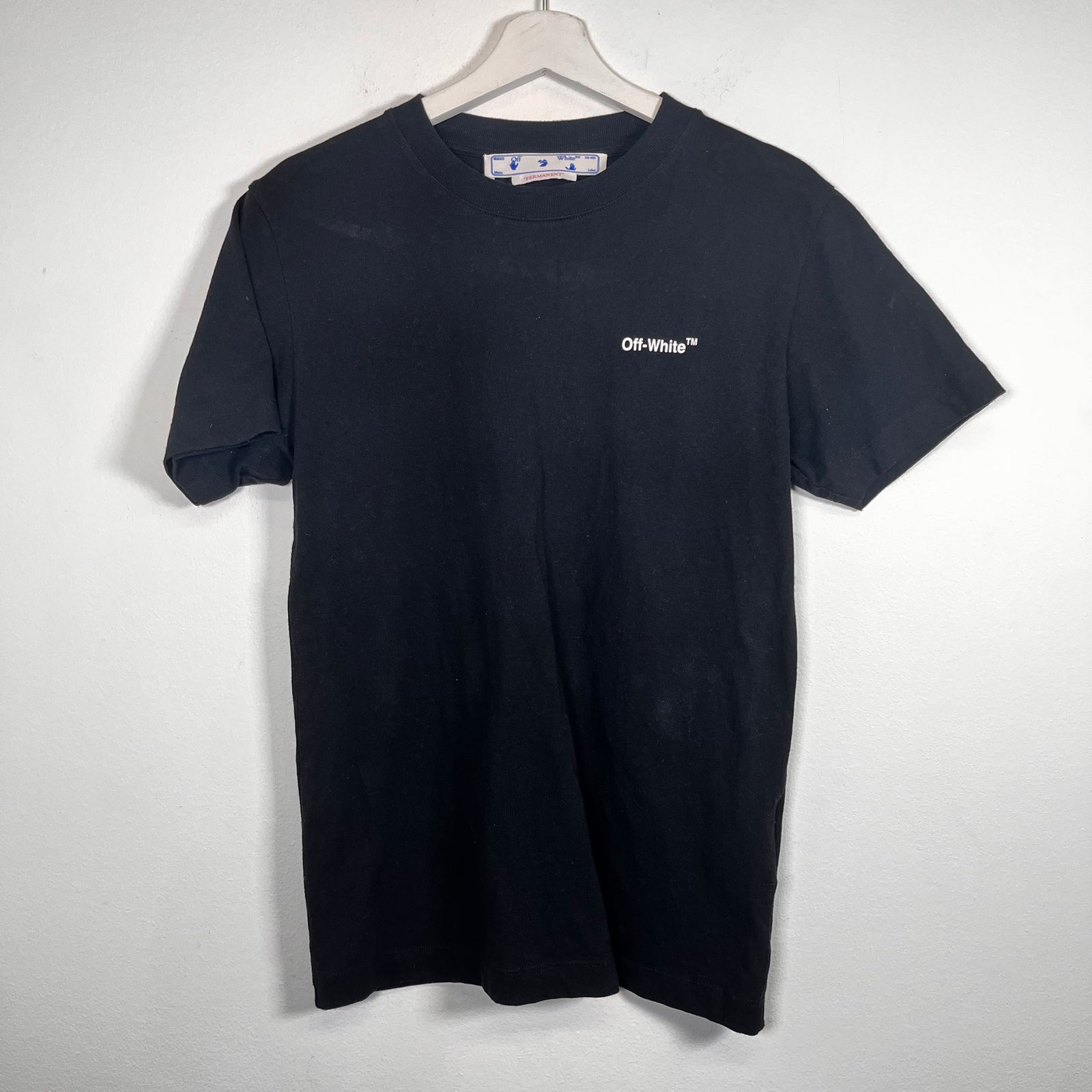 Off-White Black/Grey Caravaggio Tee Size XS