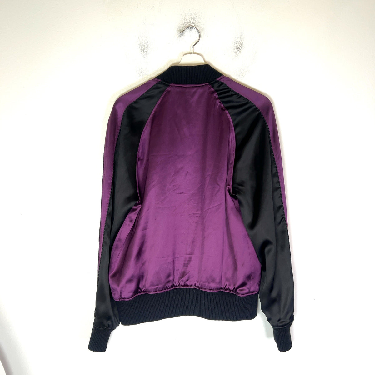 Givenchy FW18 Reversible Monster Embroidered Satin Bomber Jacket