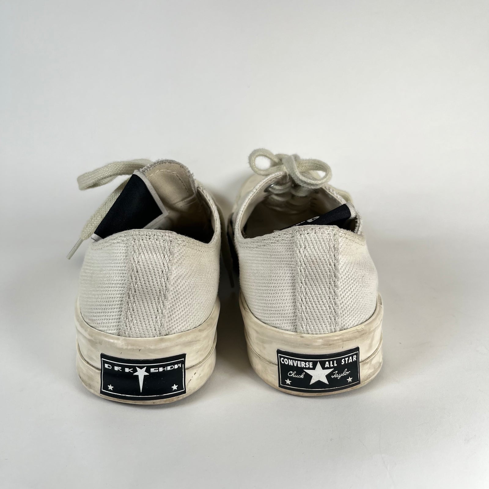Rick Owens x Converse Round Toe Low Top Size 43