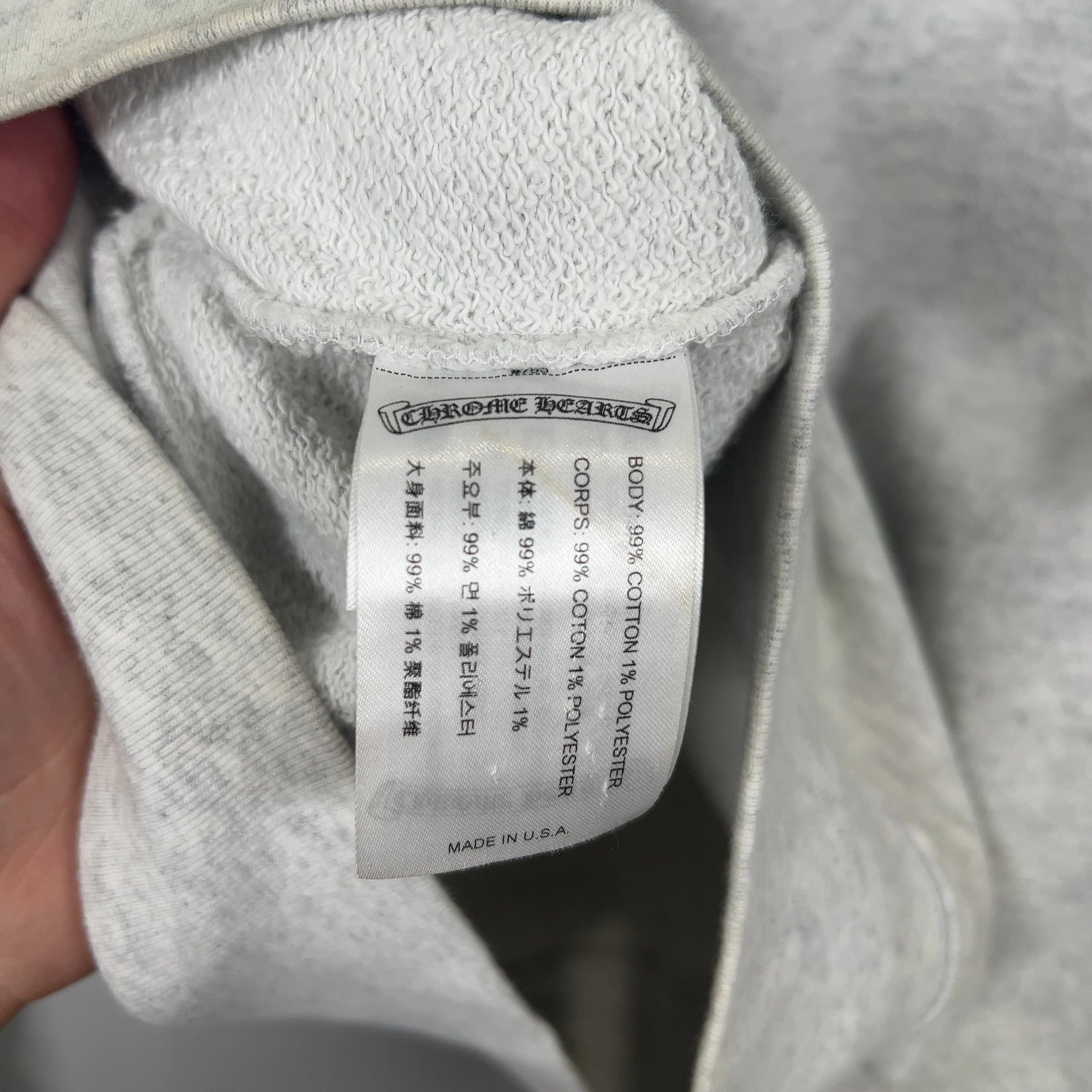 Chrome Hearts Matty Boy Flame Crewneck