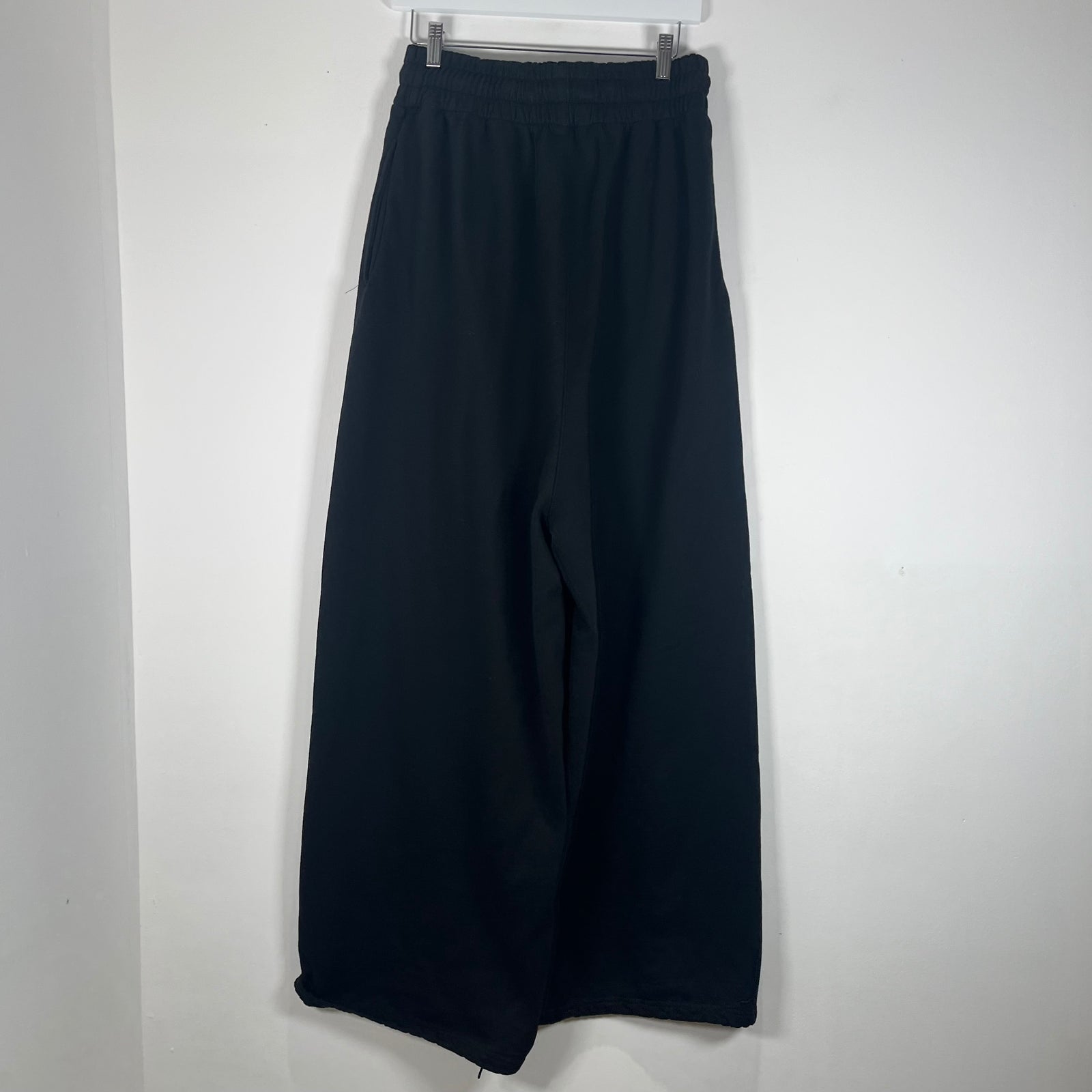 Anonymous Club Black Logo Wide Sweatpants Size S