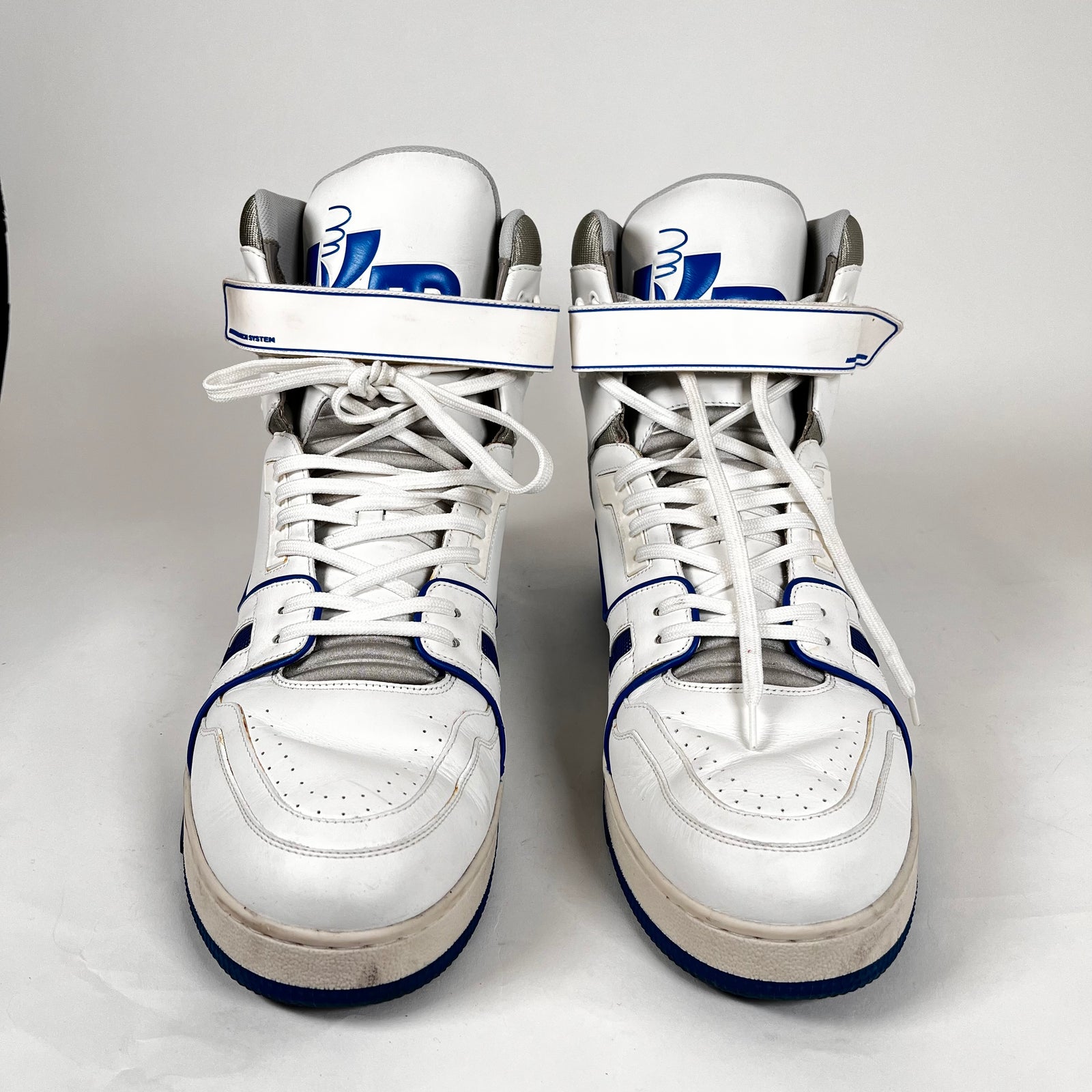 Louis Vuitton Blue High Trainers LV 12