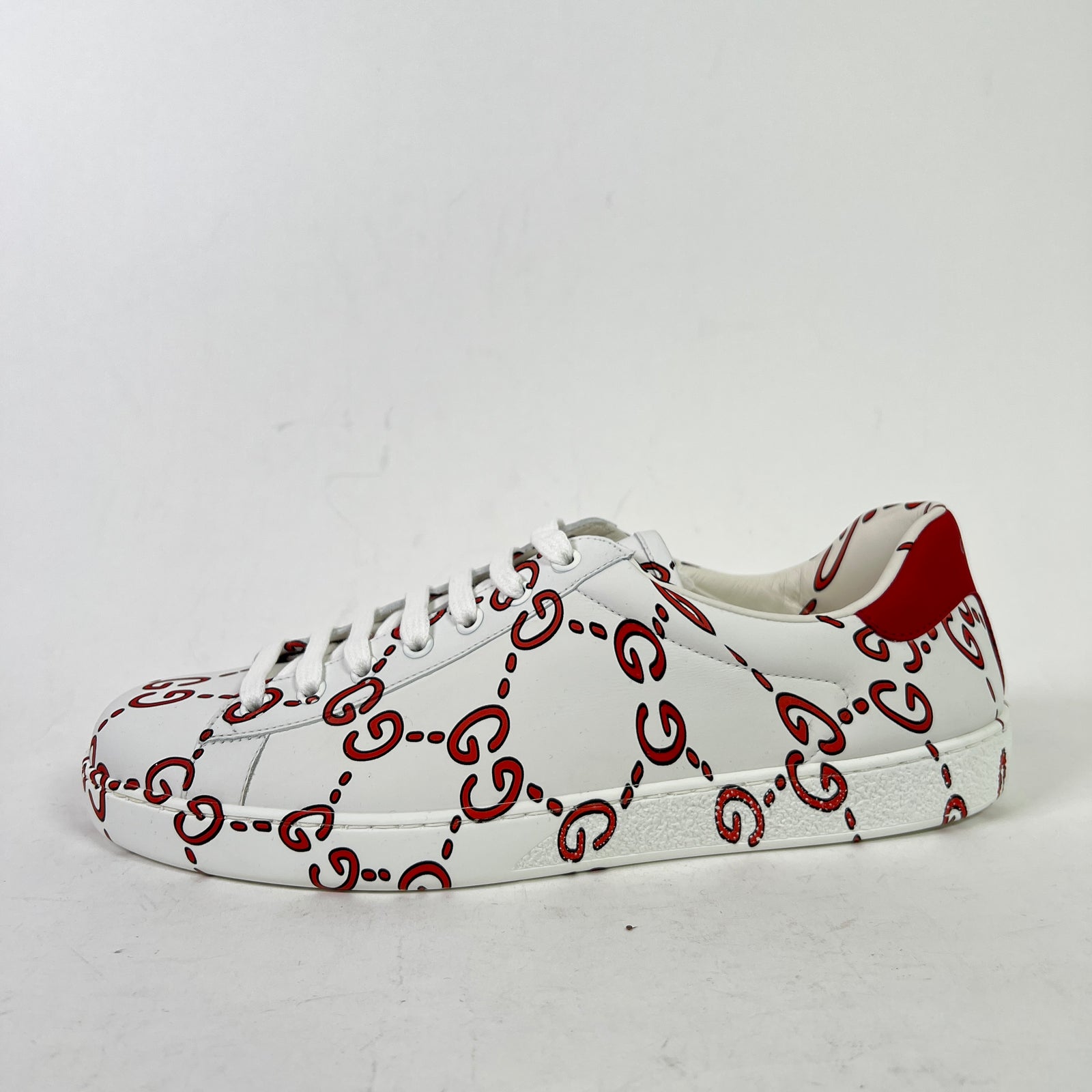 Gucci GG Ghost Ace Low-Top Sneakers