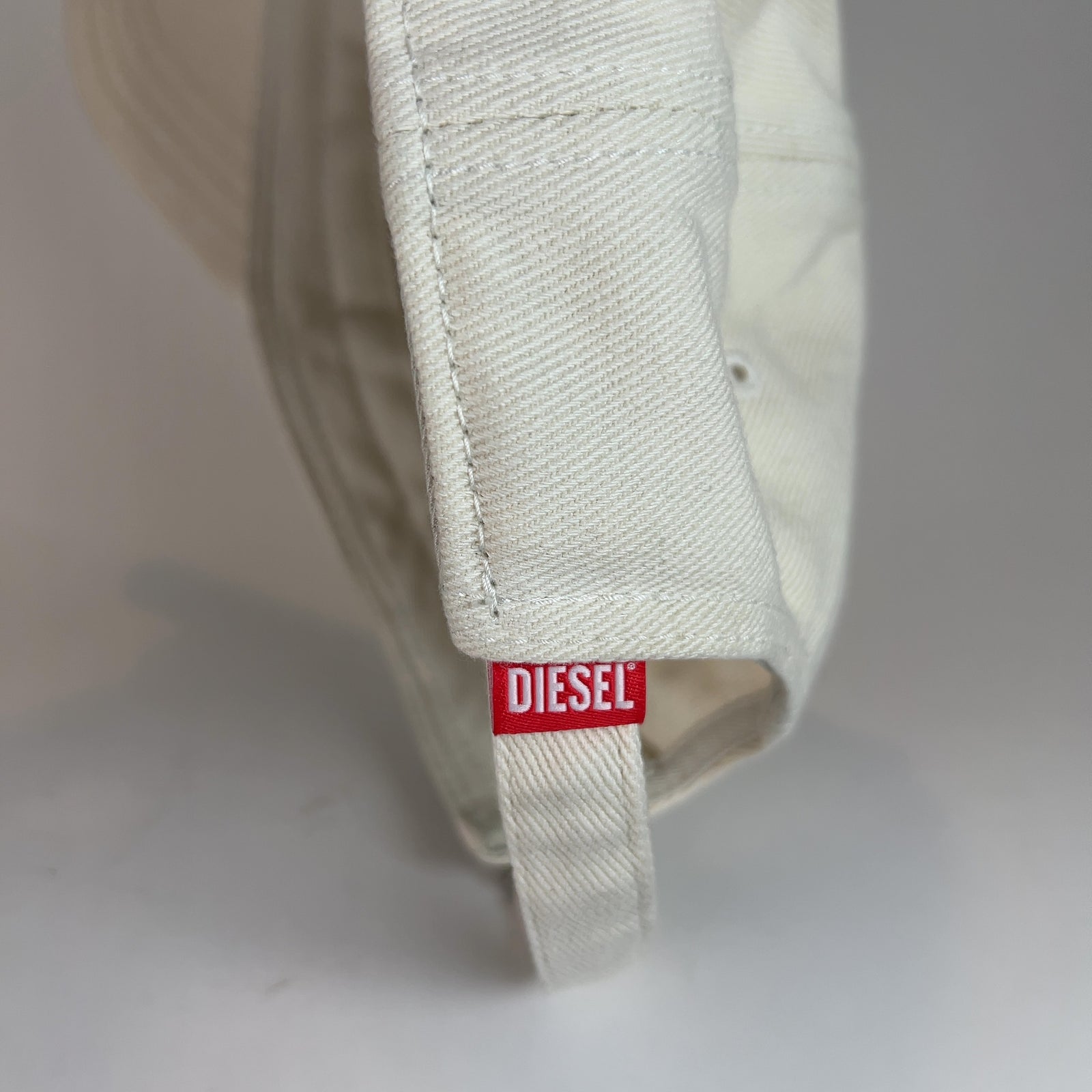 Diesel 'D' Metal Plaque Hat