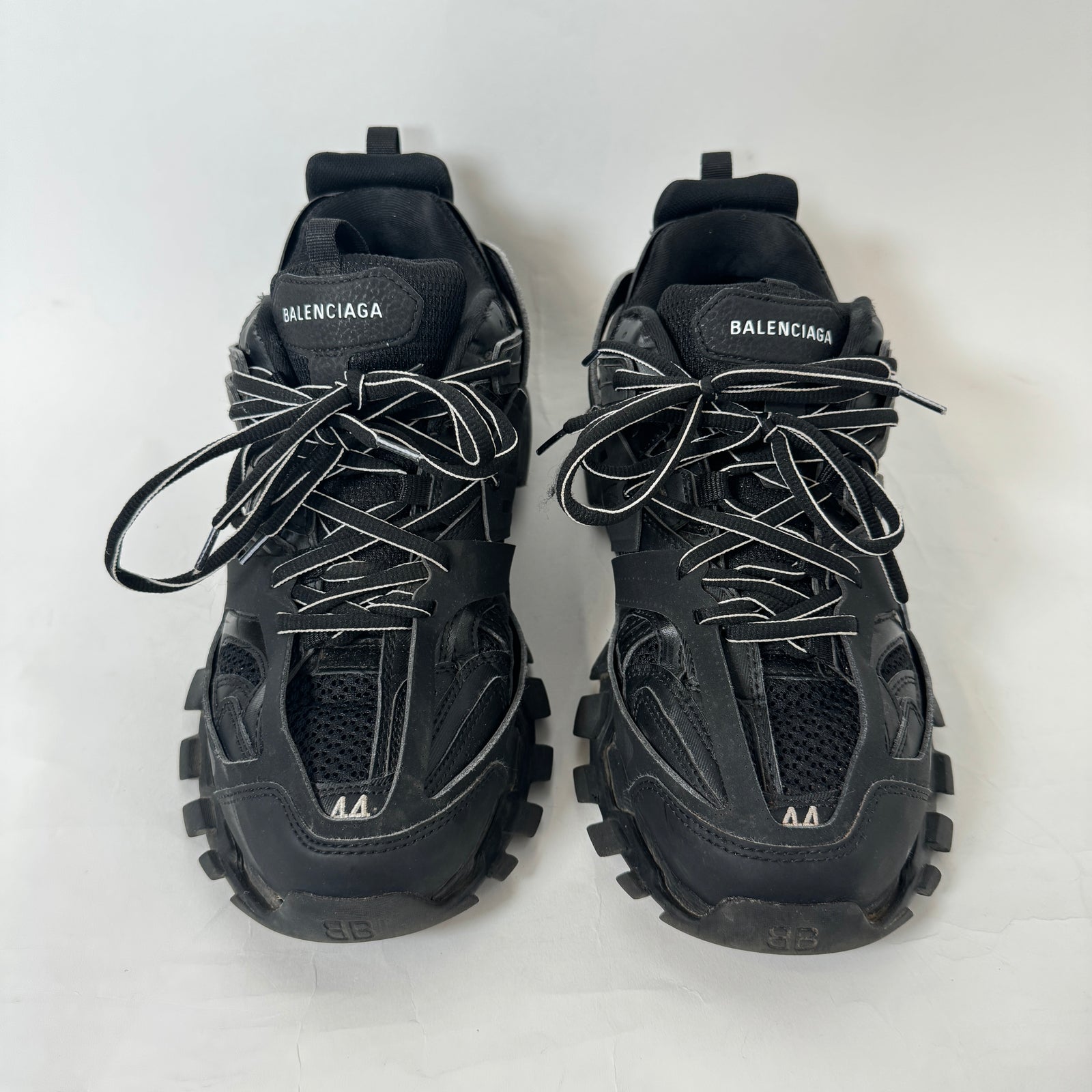 Balenciaga Black LED Track Sneakers Size 44