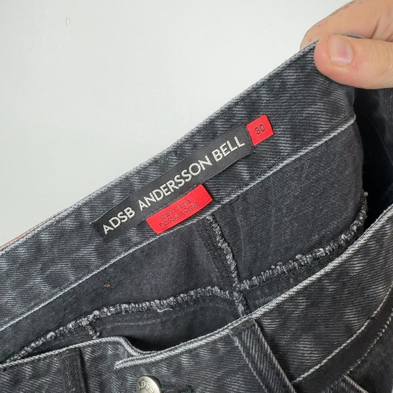 Andersson Bell Stacked Release Hem Shorts