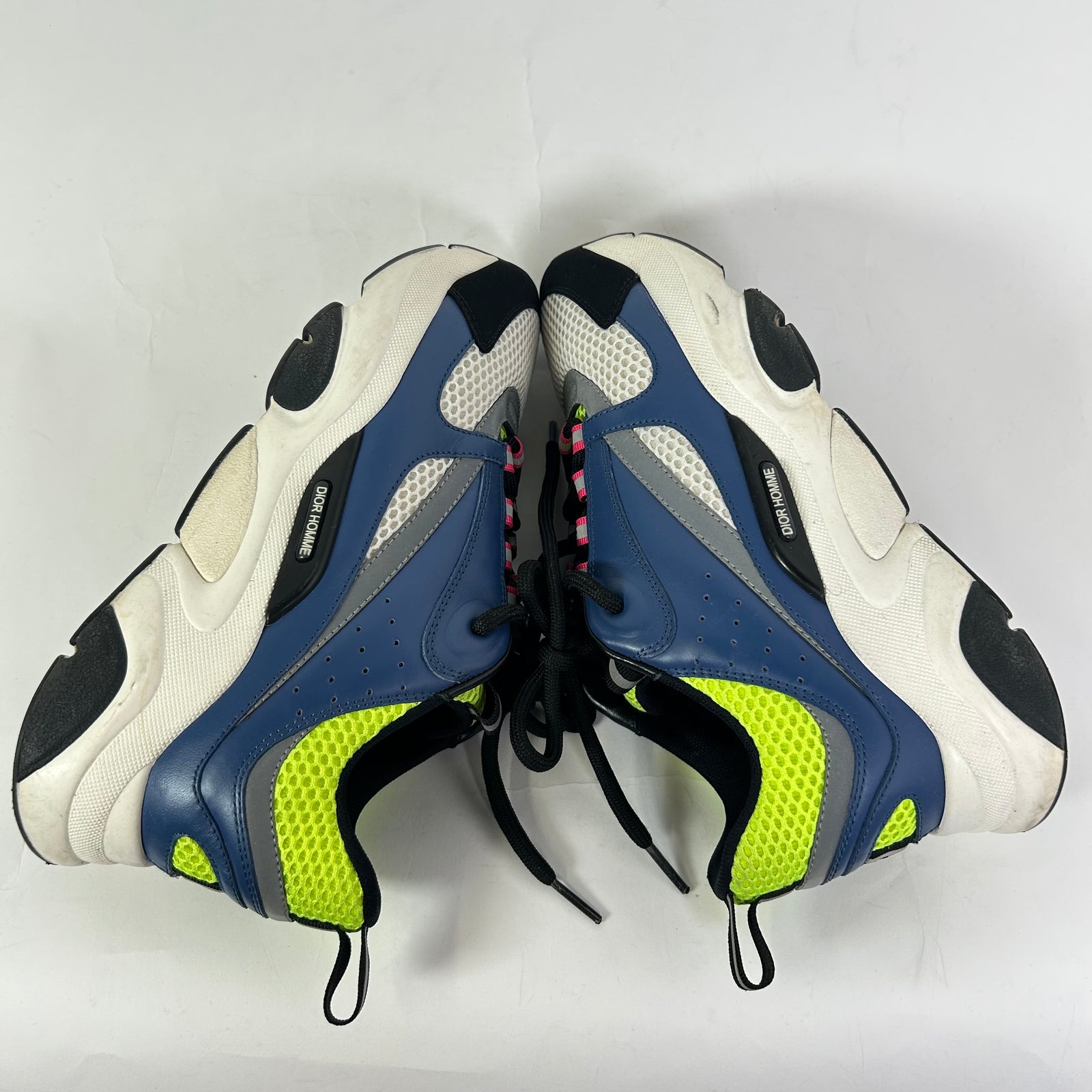 Dior Homme B22 Blue/Lime Sneaker Size 40