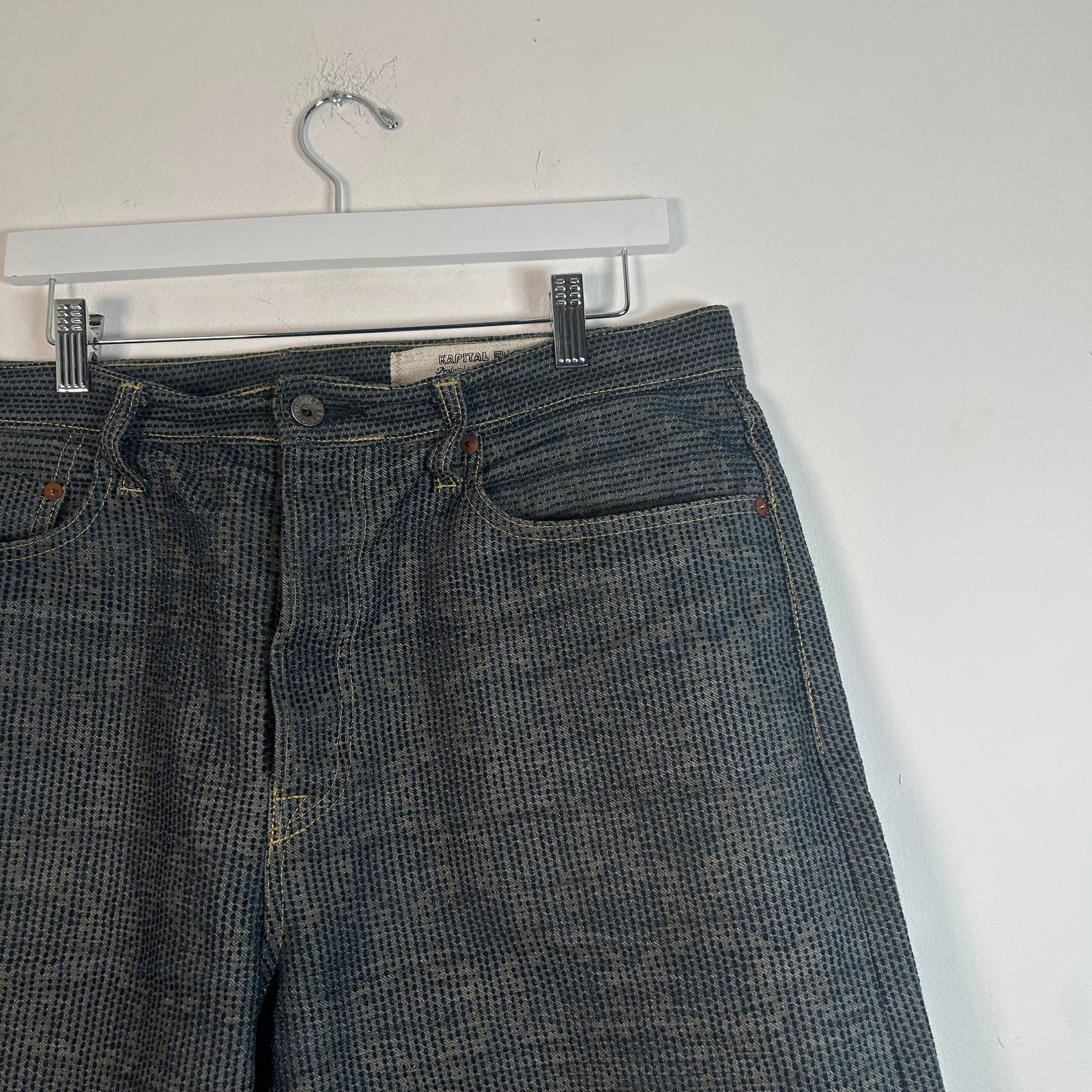 Kapital Century Denim 5P Monkey Cisco Jeans Size 38