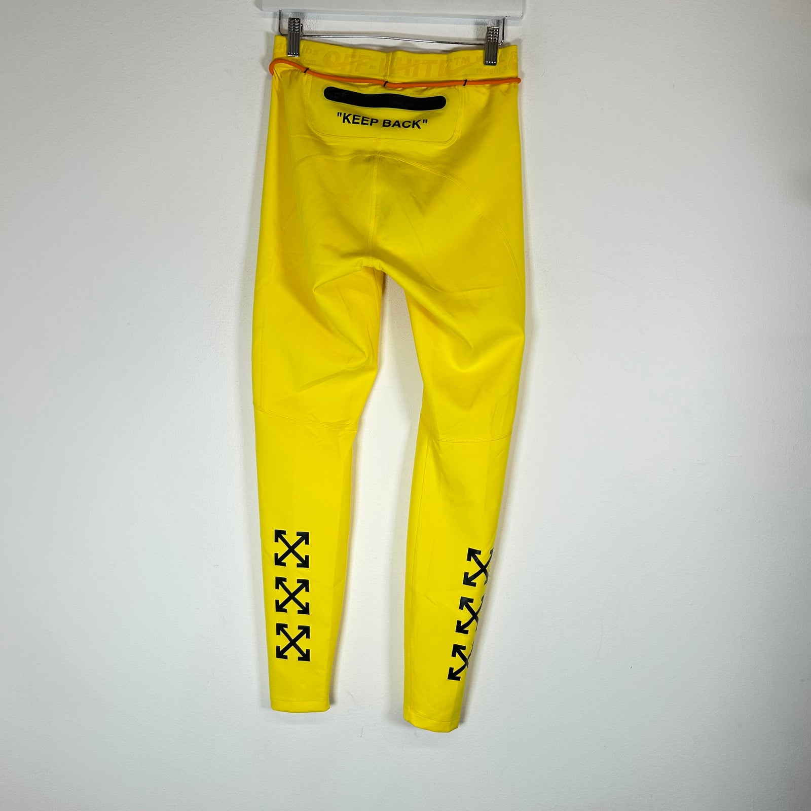 Off-White x Nike Yellow NRG Utility Leggings Size M
