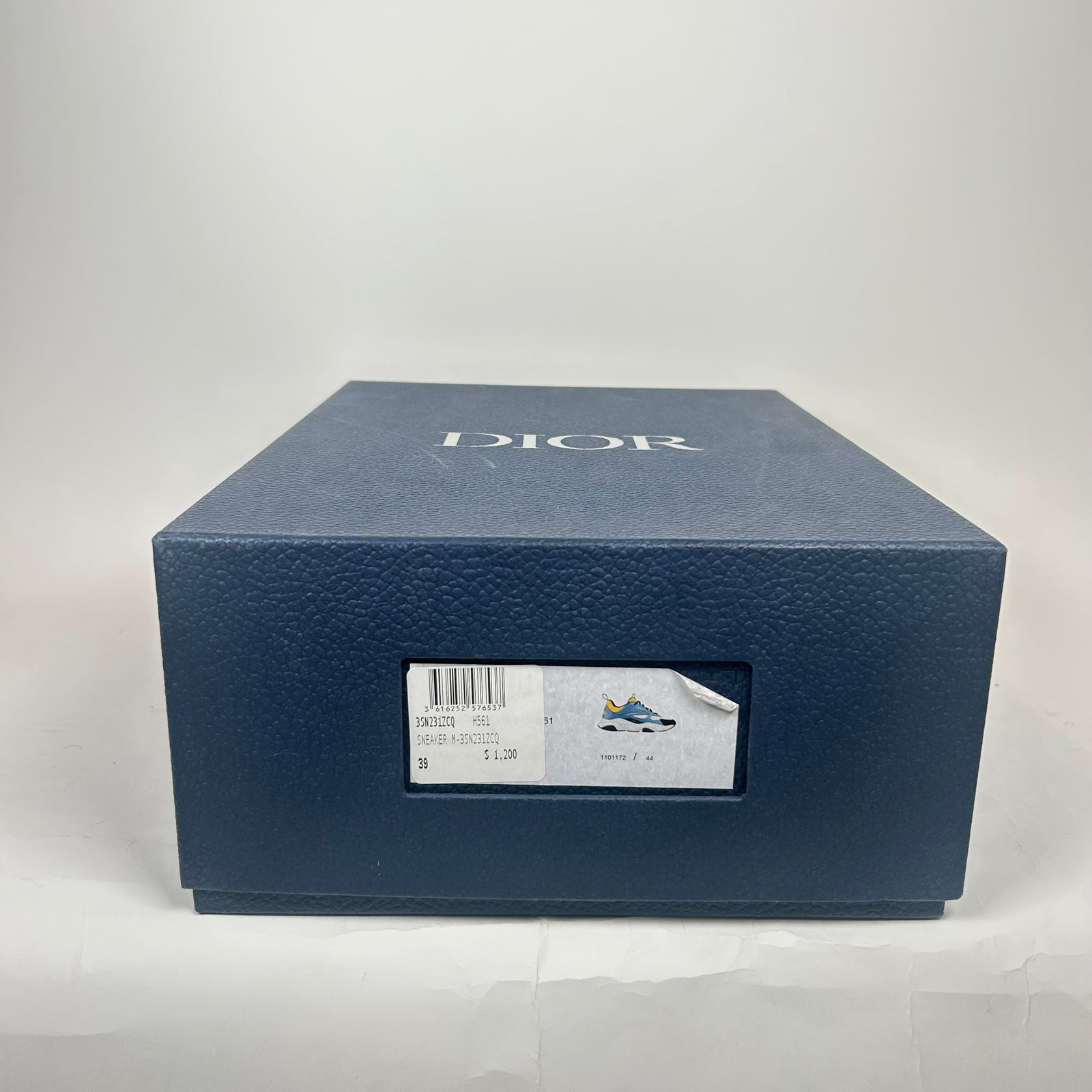 Dior Blue/Yellow B22 Sneaker Size 39