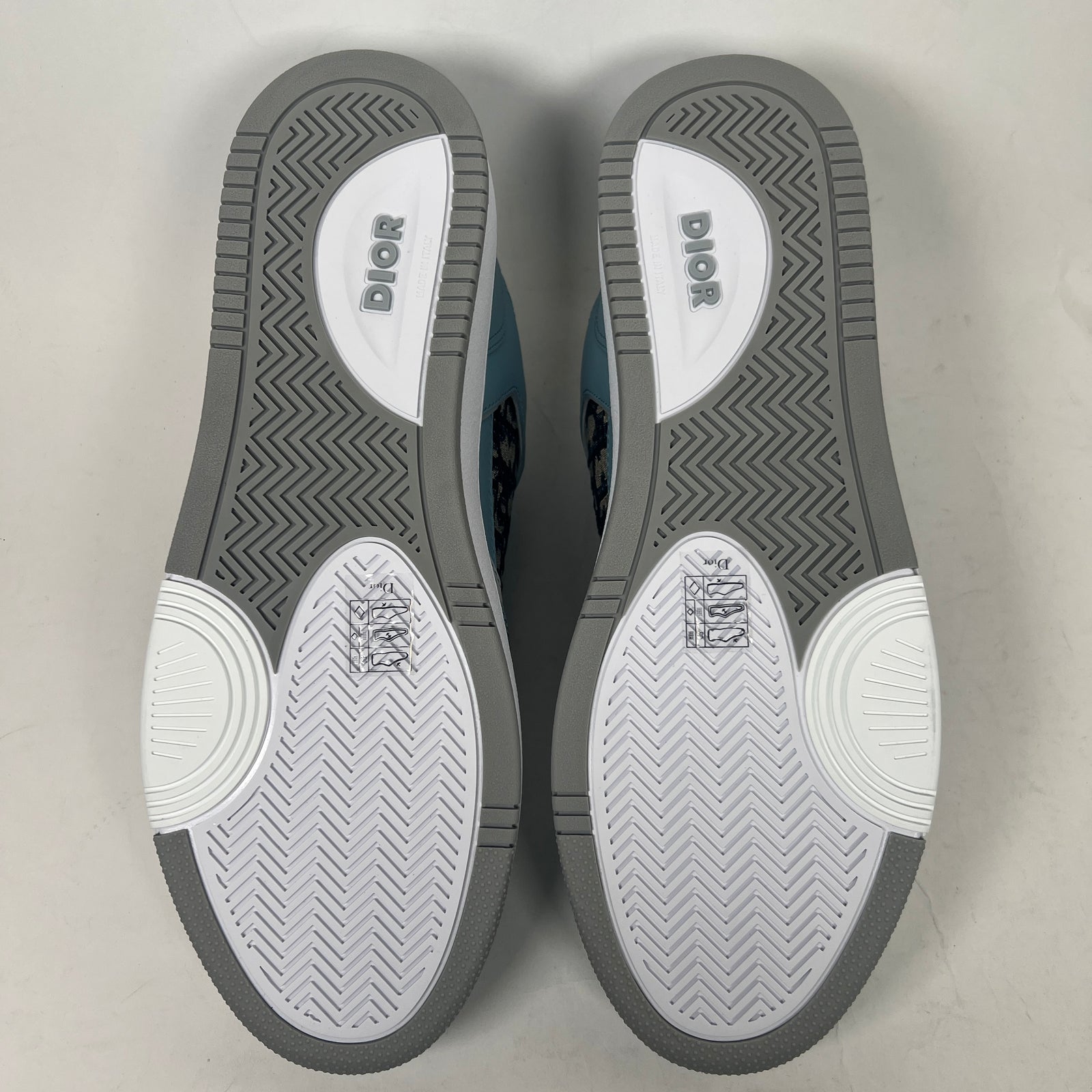 Dior B27 Blue/Beige Oblique Sneaker Size 42