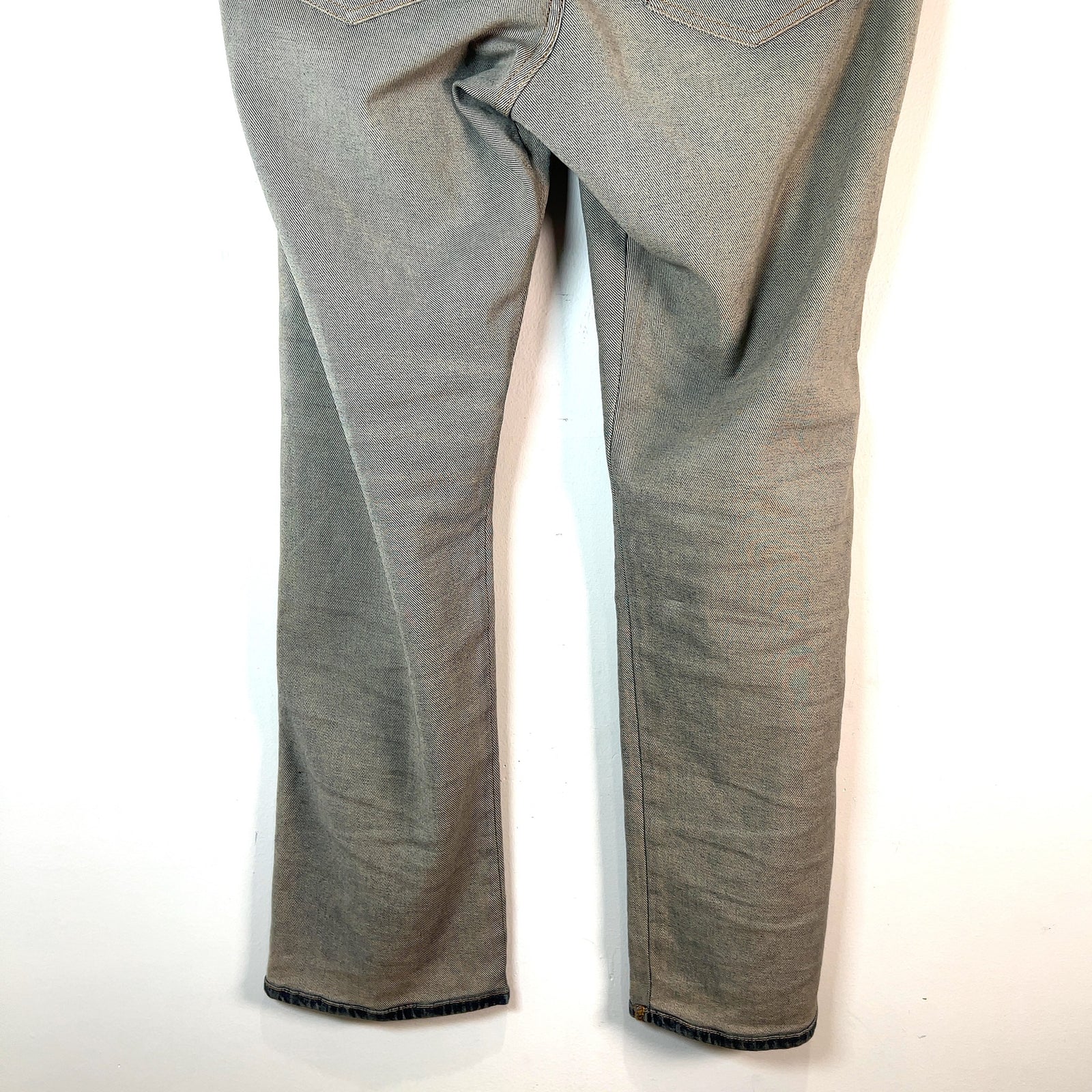 Diesel Inside-Out Double-Waisted Denim Jeans