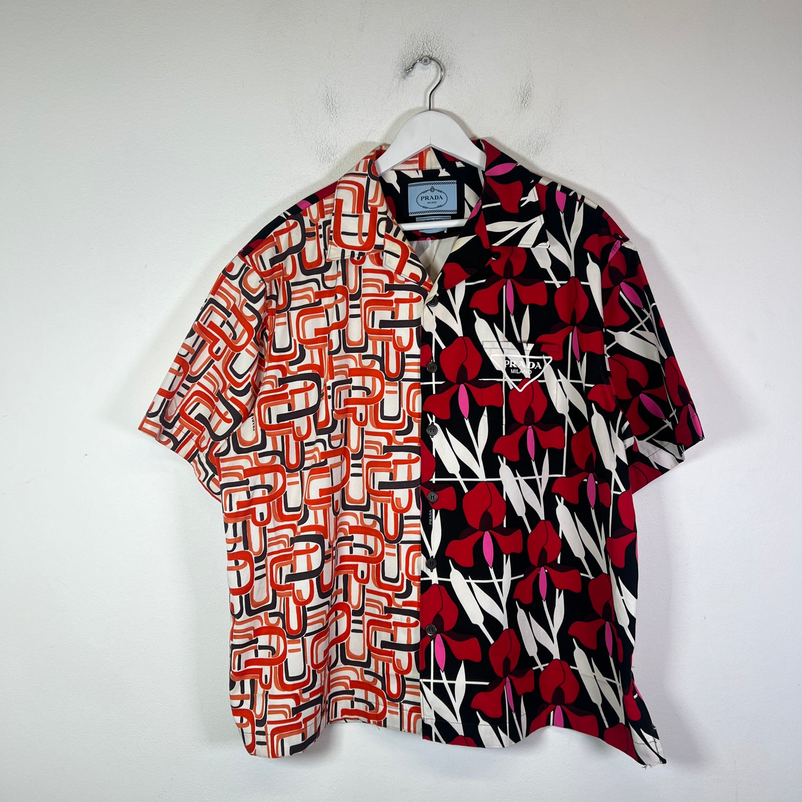 Prada Floral Double Match Shirt