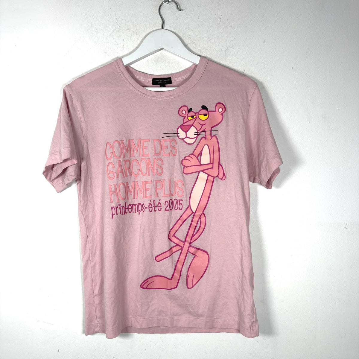 Comme Des Garcons Homme Plus Pink Panter 2005 T-Shirt