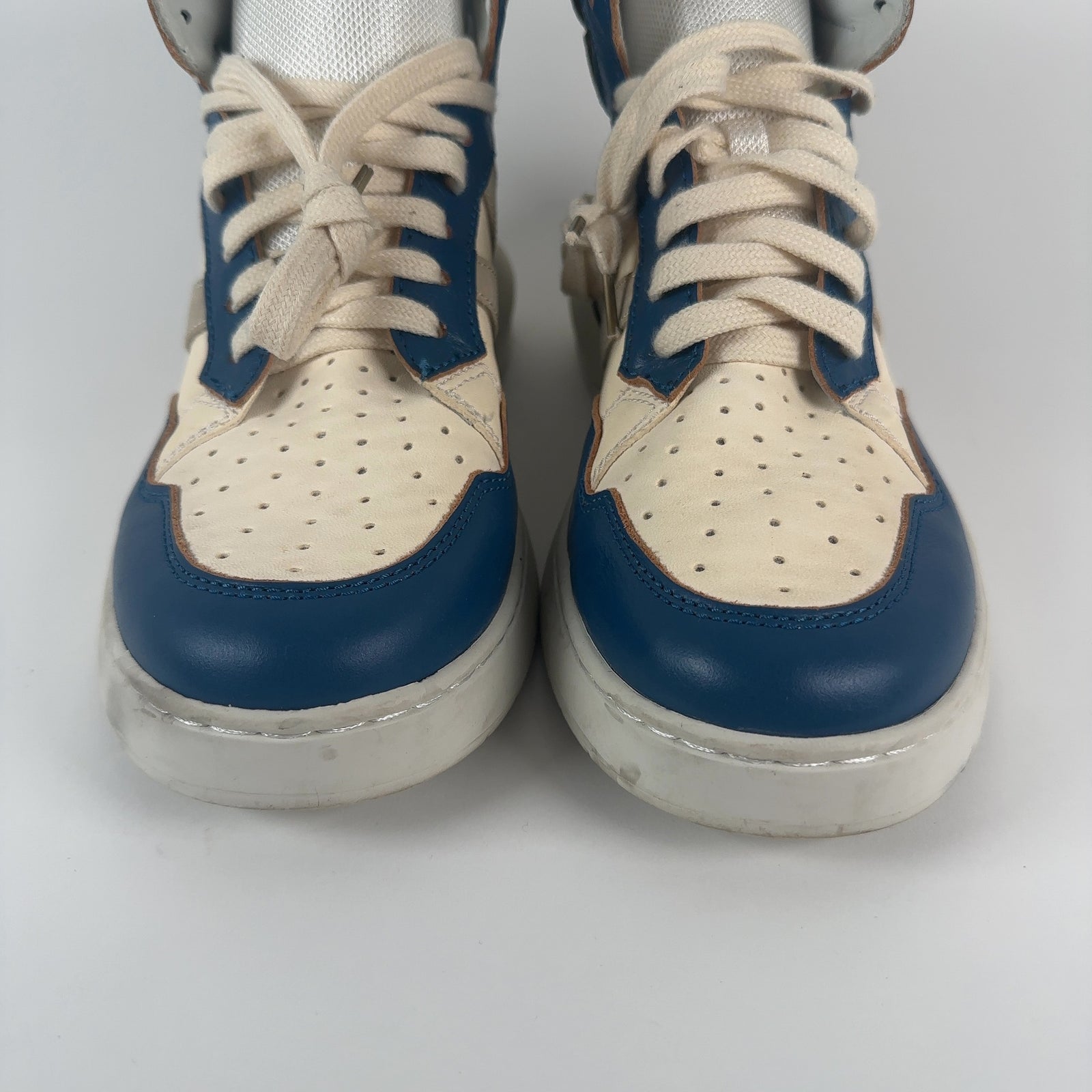 Visvim Chamberlain Hi Blue Hightop Sneakers