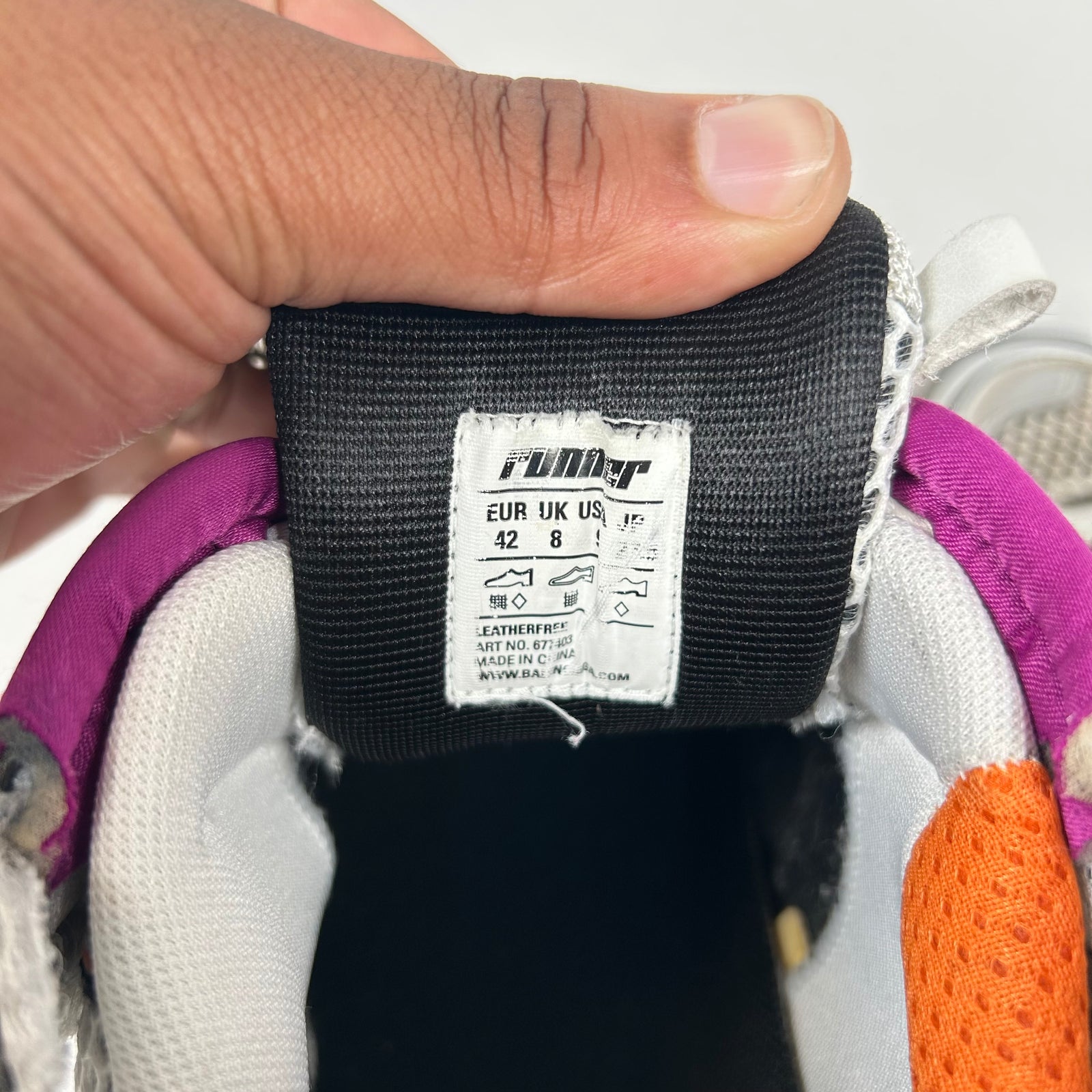 Balenciaga Multicolor Runner Size 42