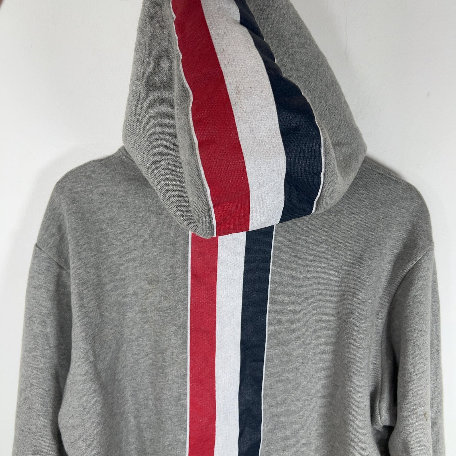 Thom Browne Back Classic Stripe Hoodie