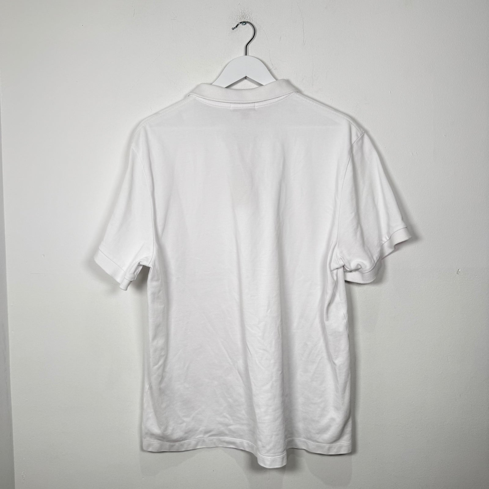Burberry Sport White Polo Shirt Size XXL