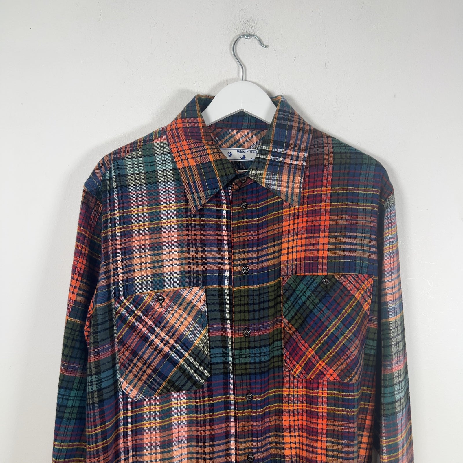 Off-White Spray Arrows Flannel Shirt