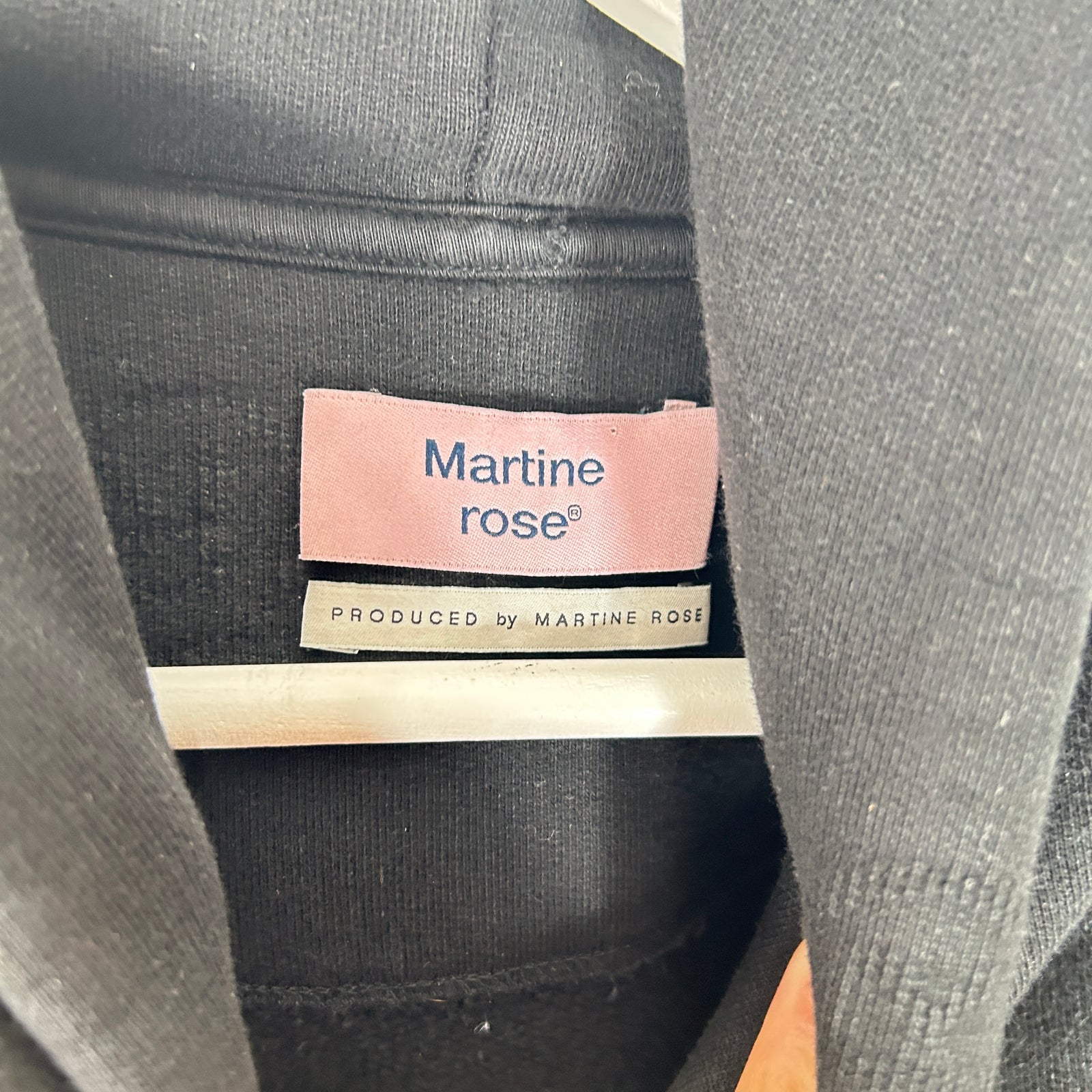 Martine Rose Logo Hoodie Size M