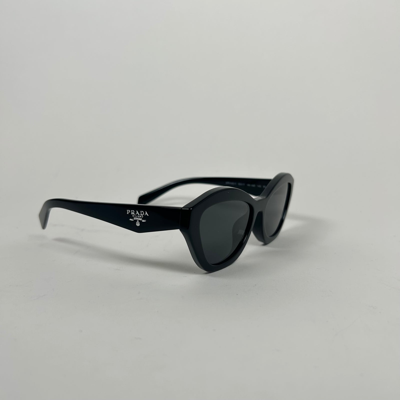 Prada Black Symbole Butterfly Logo Sunglasses